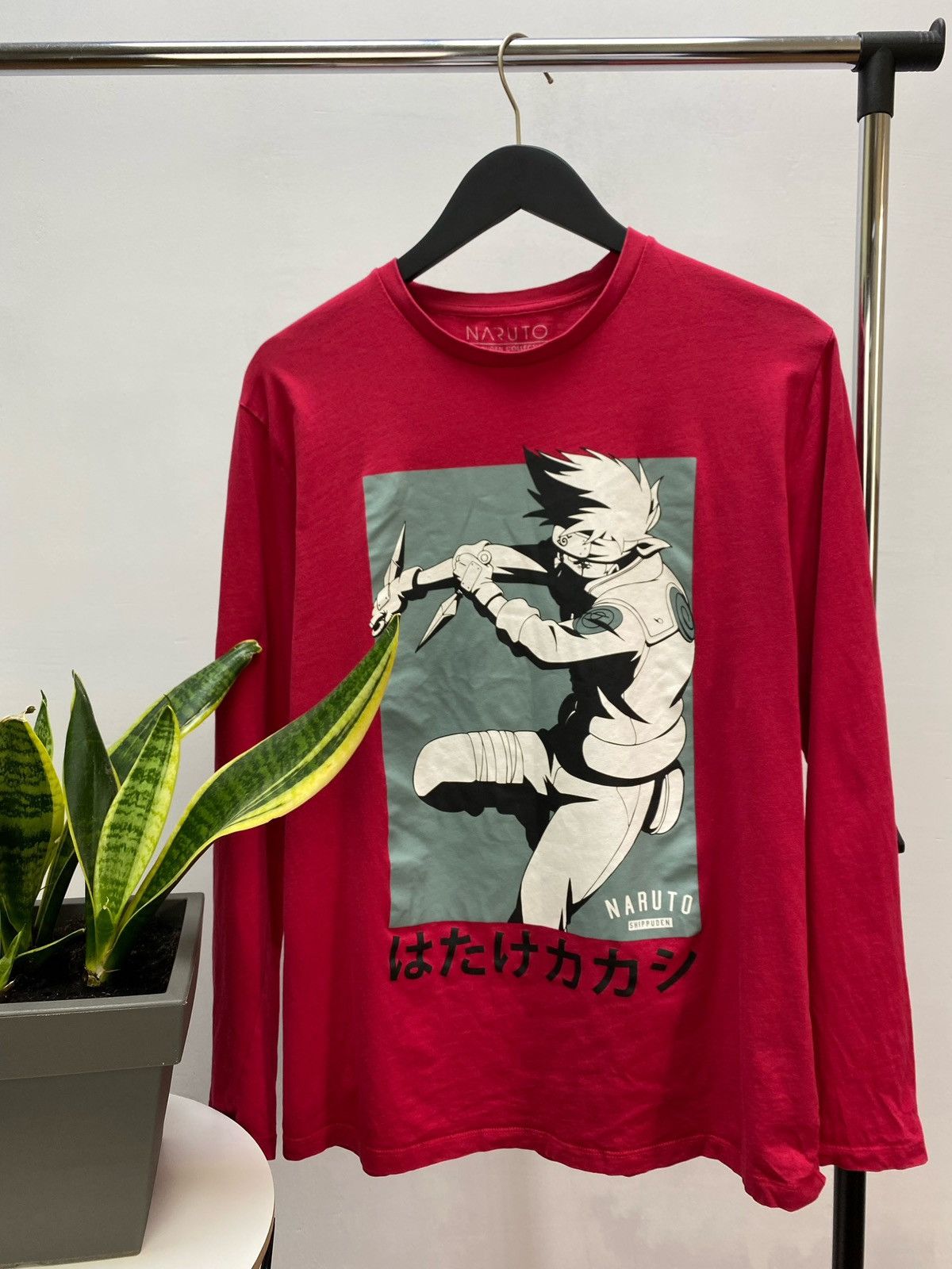Anime × Japanese Brand × Vintage Naruto Shippuden Kakashi Hatake Long Sleeve T Shirt Size US L / EU 52-54 / 3 - 1 Thumbnail