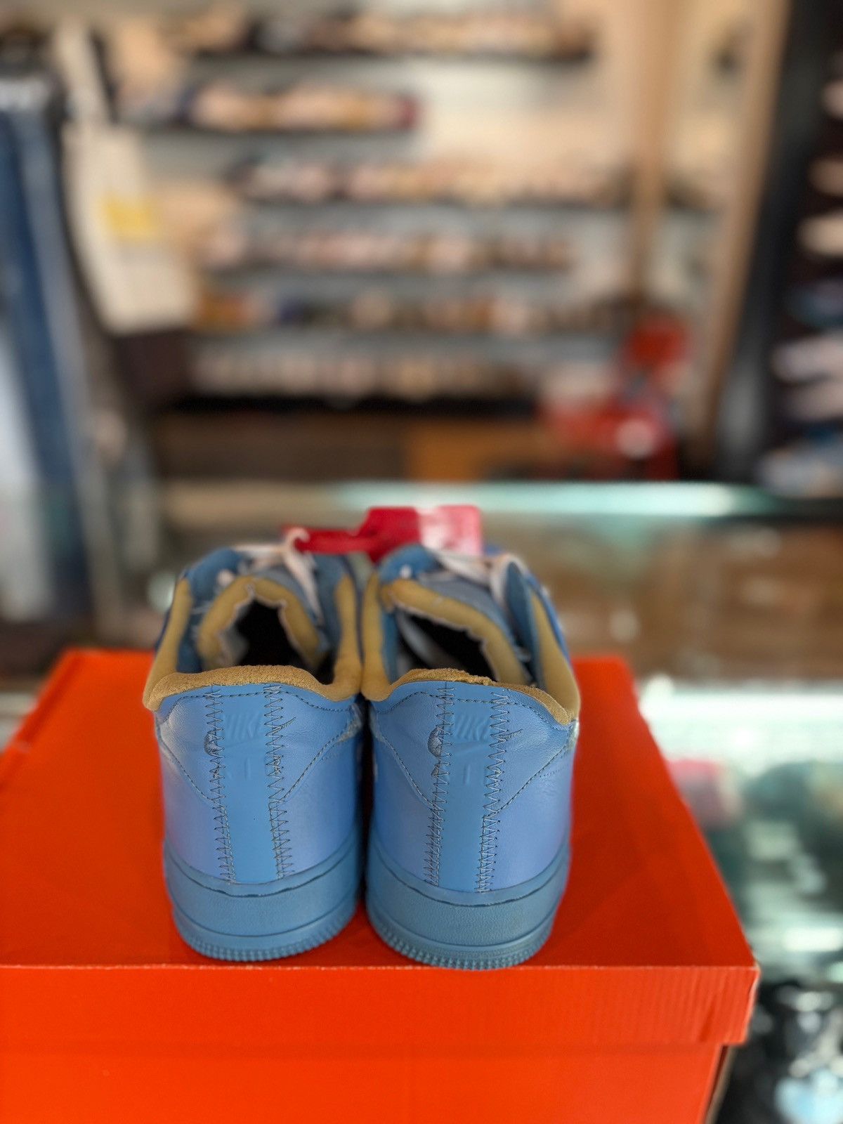 Nike × Off-White Air Force 1 Off-White MCA UNC Blue Clean RB Size 10.5 Size US 10.5 / EU 43-44 - 3 Thumbnail