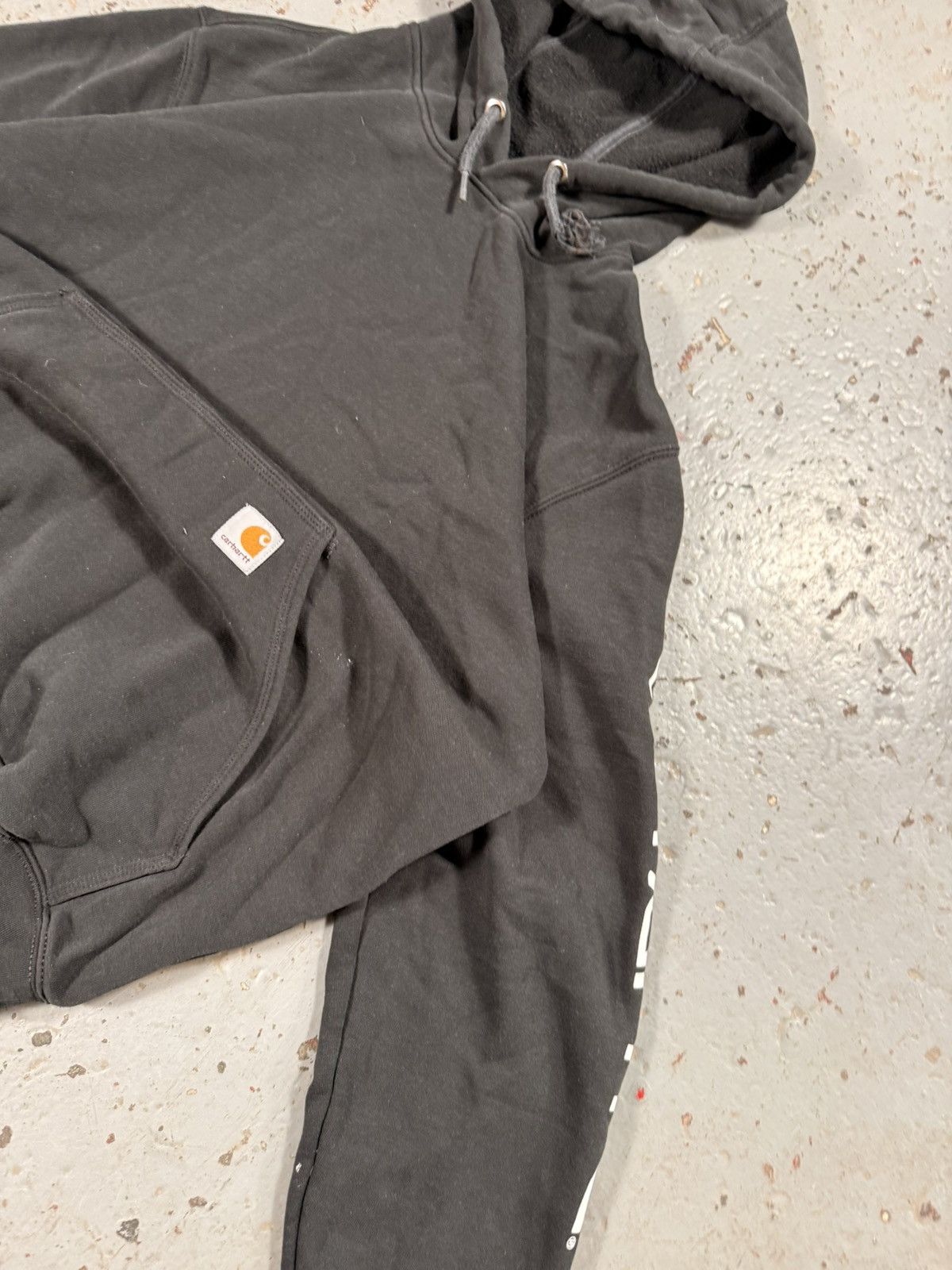Carhartt Vintage Carhartt Blank Paint Hoodie Size US L / EU 52-54 / 3 - 3 Thumbnail