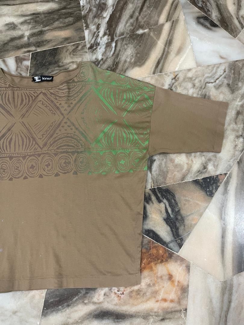 Kansai Yamamoto Vintage Kansai Printed Tshirt Size US M / EU 48-50 / 2 - 6 Thumbnail