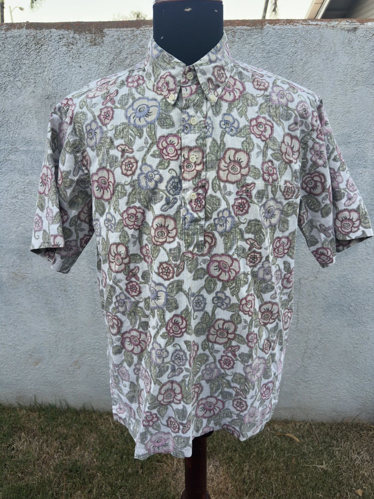 Reyn Spooner PreOwned Reyn Spooner Classic Hawaiian Print Men's L Size US L / EU 52-54 / 3 - 1 Thumbnail