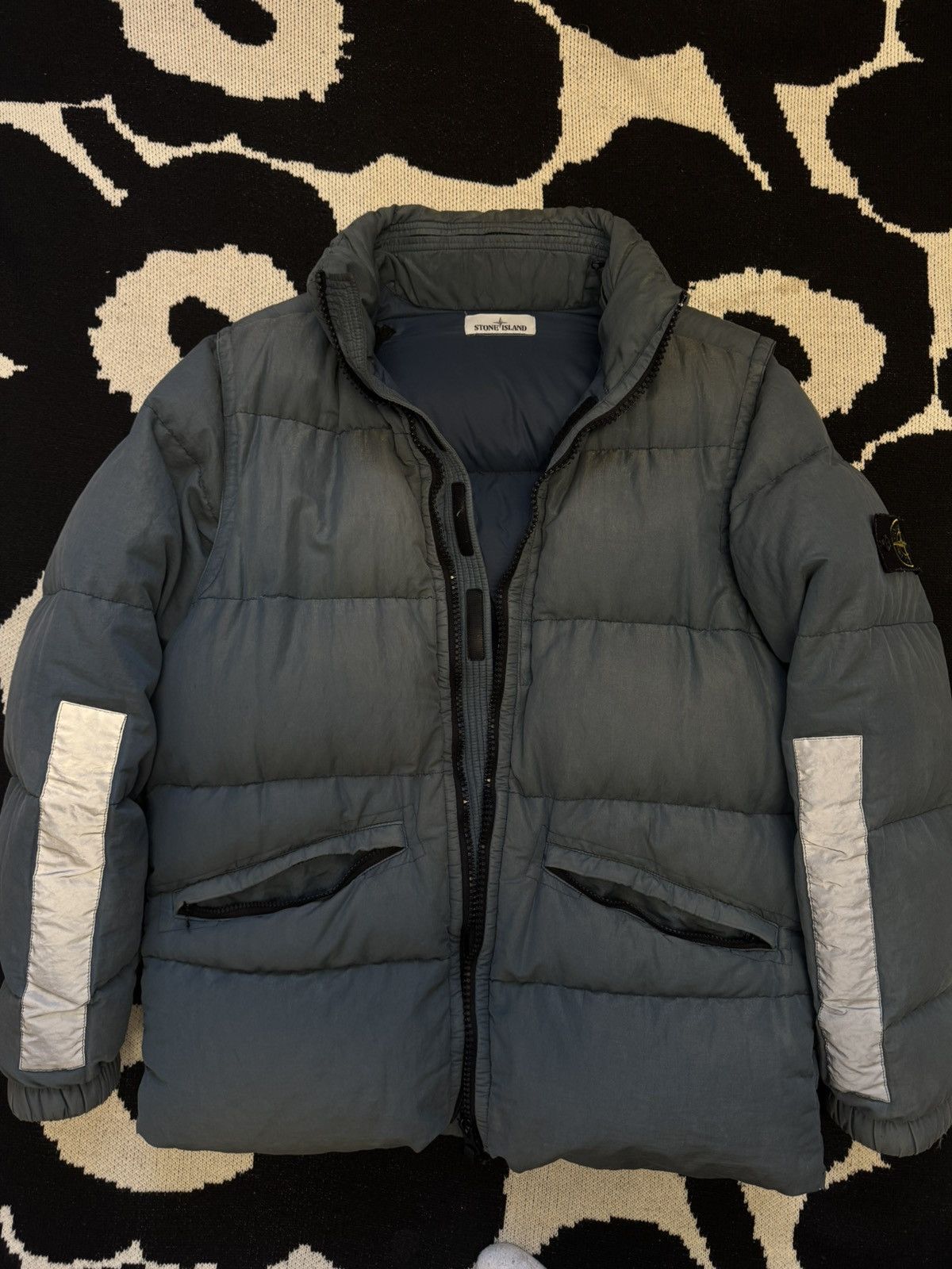 Stone Island Stone Island Cotton Metal Watro Down-TC Size US L / EU 52-54 / 3 - 2 Thumbnail