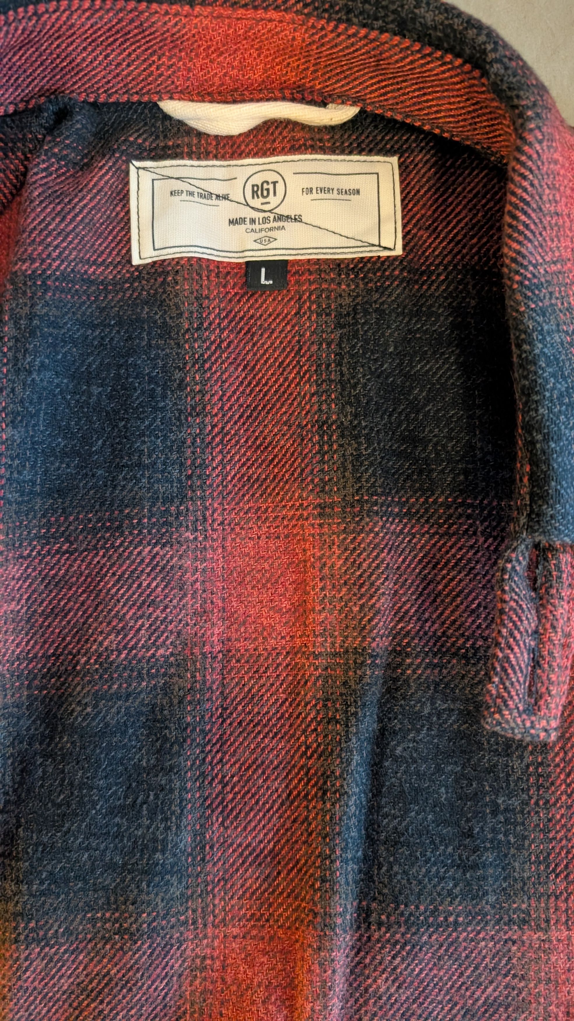 Rogue Territory Ombre flannel work shirt Size US L / EU 52-54 / 3 - 3 Thumbnail