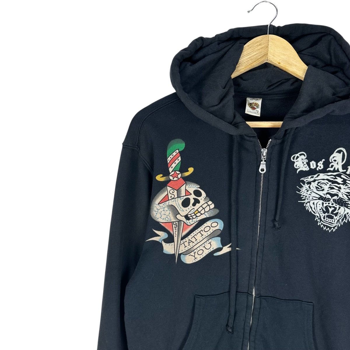 Ed Hardy ED HARDY LOS ANGELES HOODIE SWEATSHIRT Size US S / EU 44-46 / 1 - 4 Thumbnail