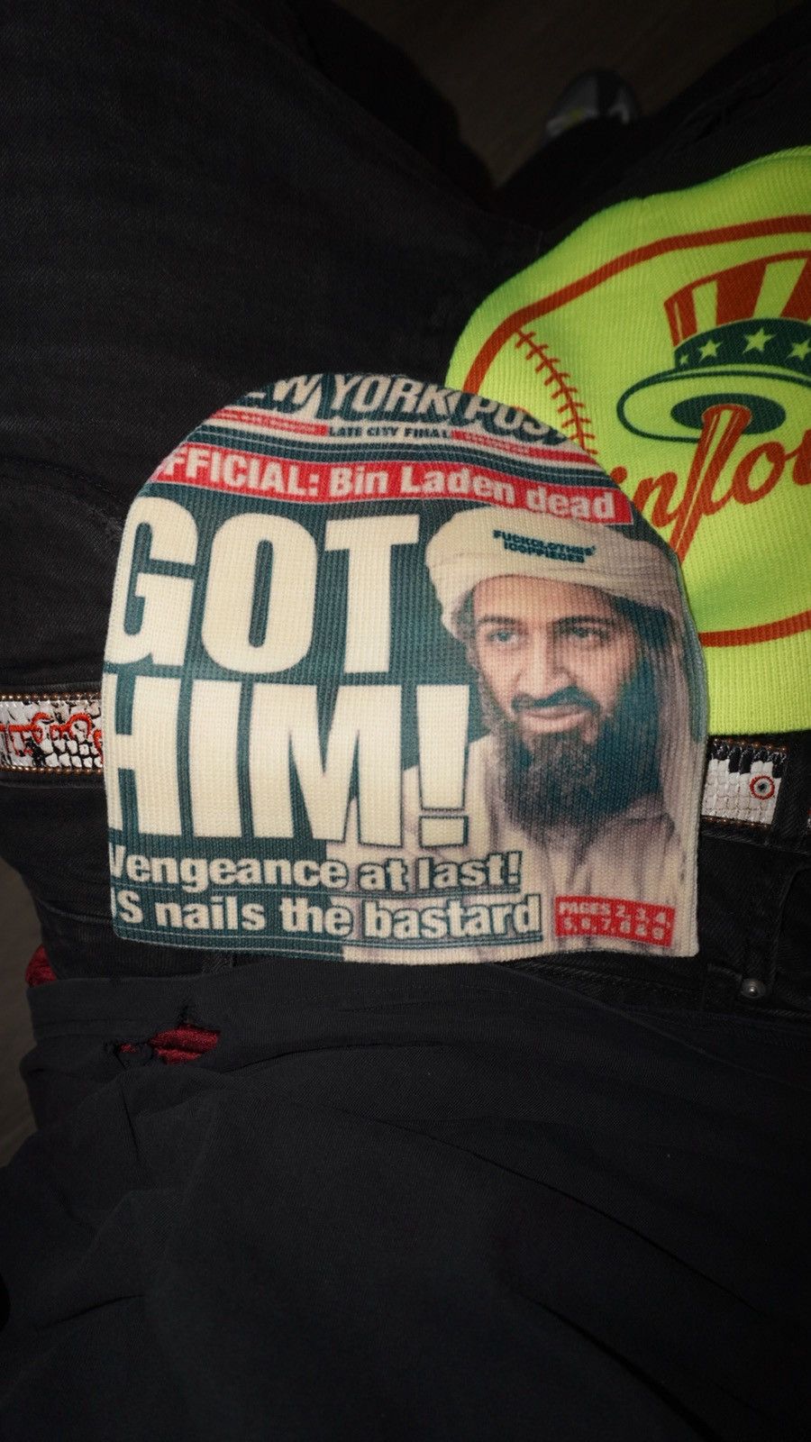 Other OSAMA BIN LADEN BEANIE Size ONE SIZE - 3 Thumbnail