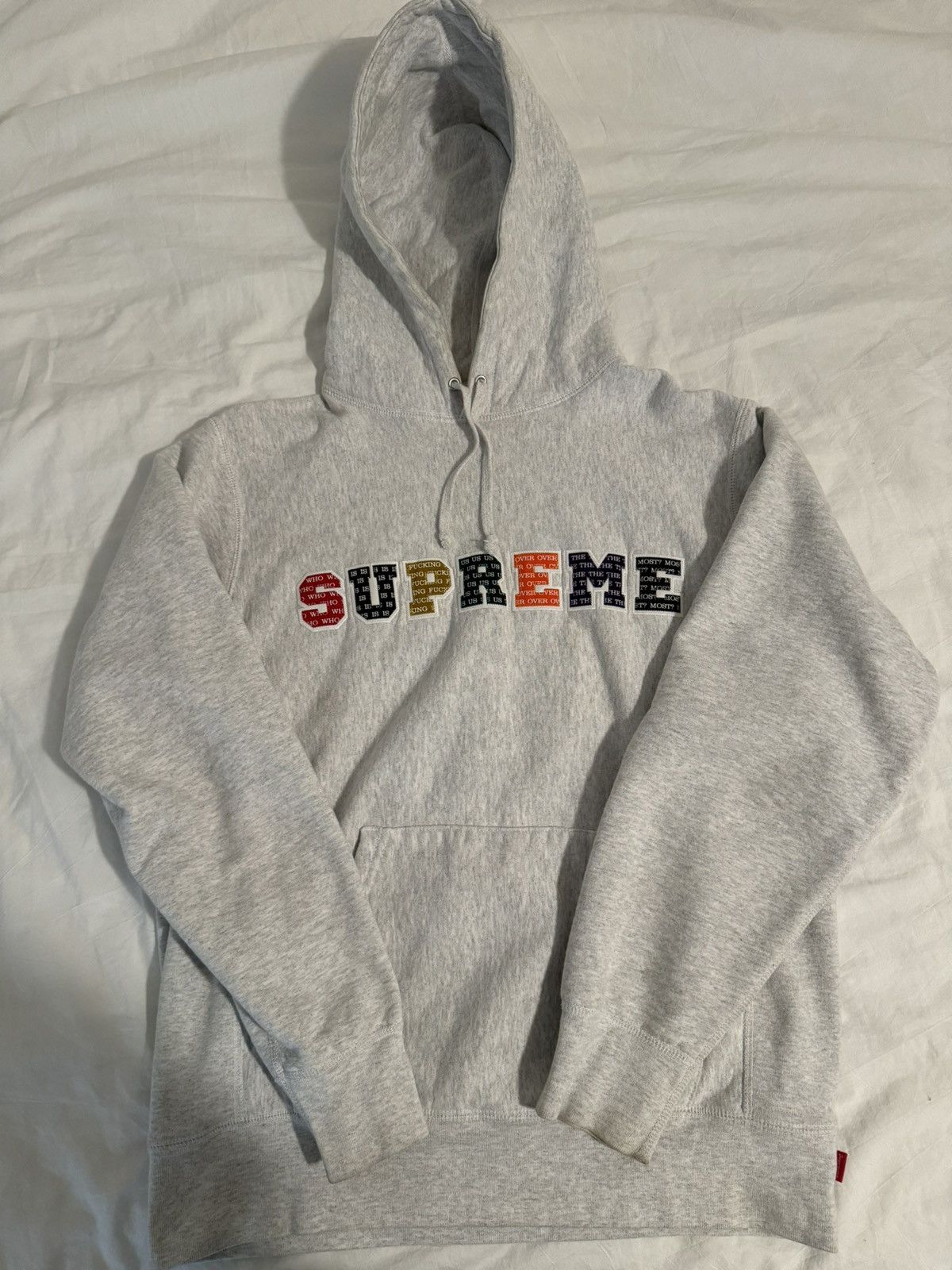 Supreme Supreme The Most Hooded Sweatshirt Ash Grey Size US M / EU 48-50 / 2 - 2 Thumbnail