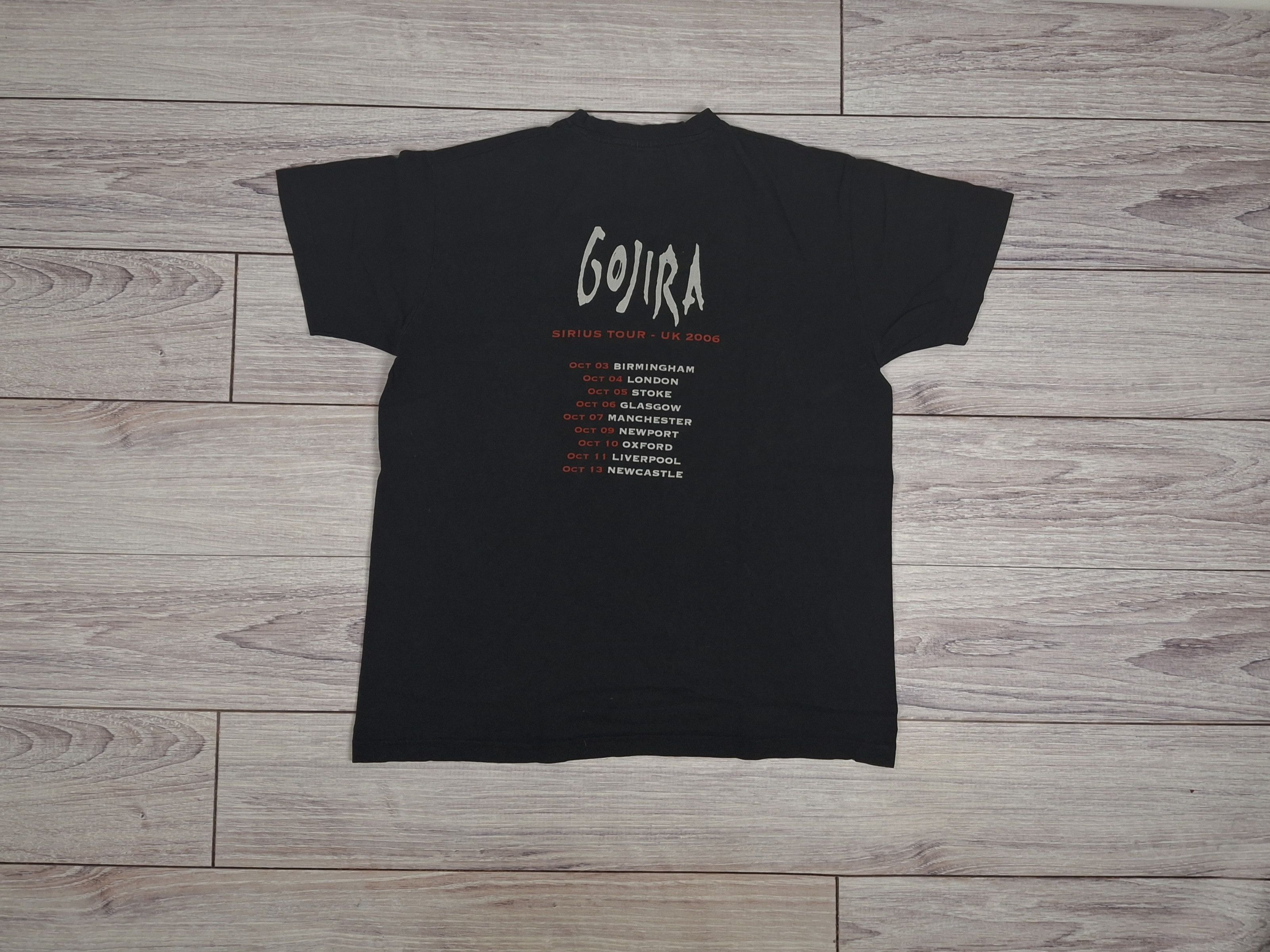 Band Tees Gojira band vintage t-shirt 2006 Size US L / EU 52-54 / 3 - 4 Thumbnail
