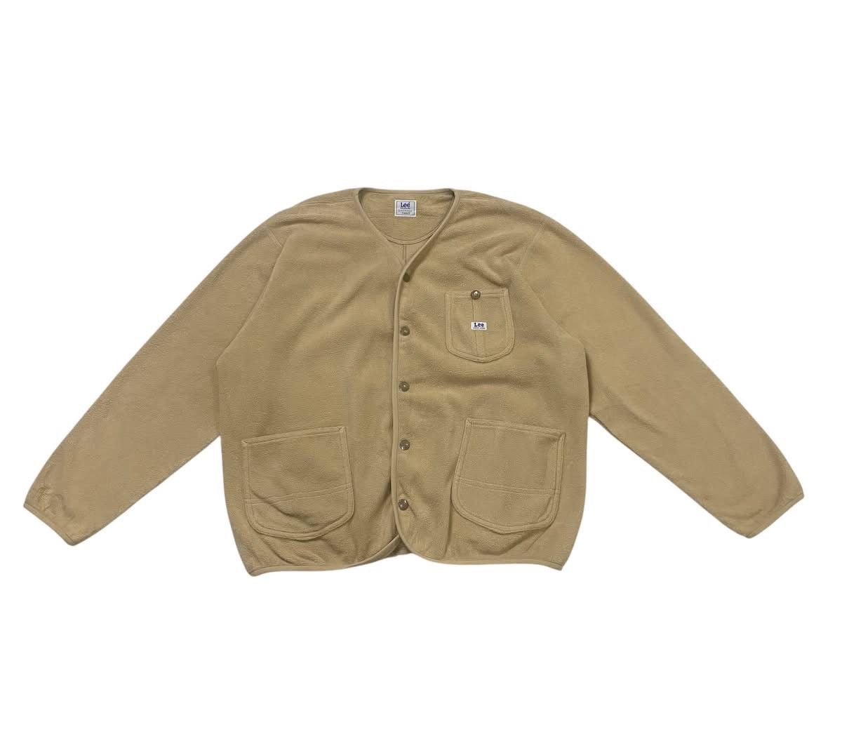 Lee Lee X Ciopanic collarless fleece jacket Size US M / EU 48-50 / 2 - 3 Thumbnail