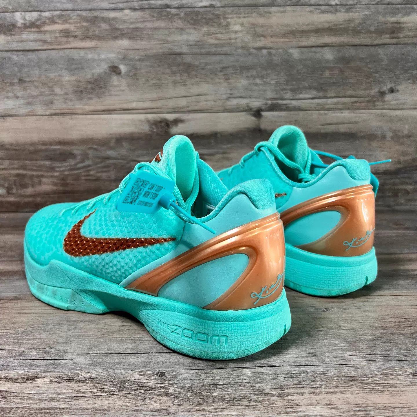 Nike Nike Kobe 6 'Liberty' Green IQ5774-300 46 Size US 12 / EU 45 - 4 Thumbnail