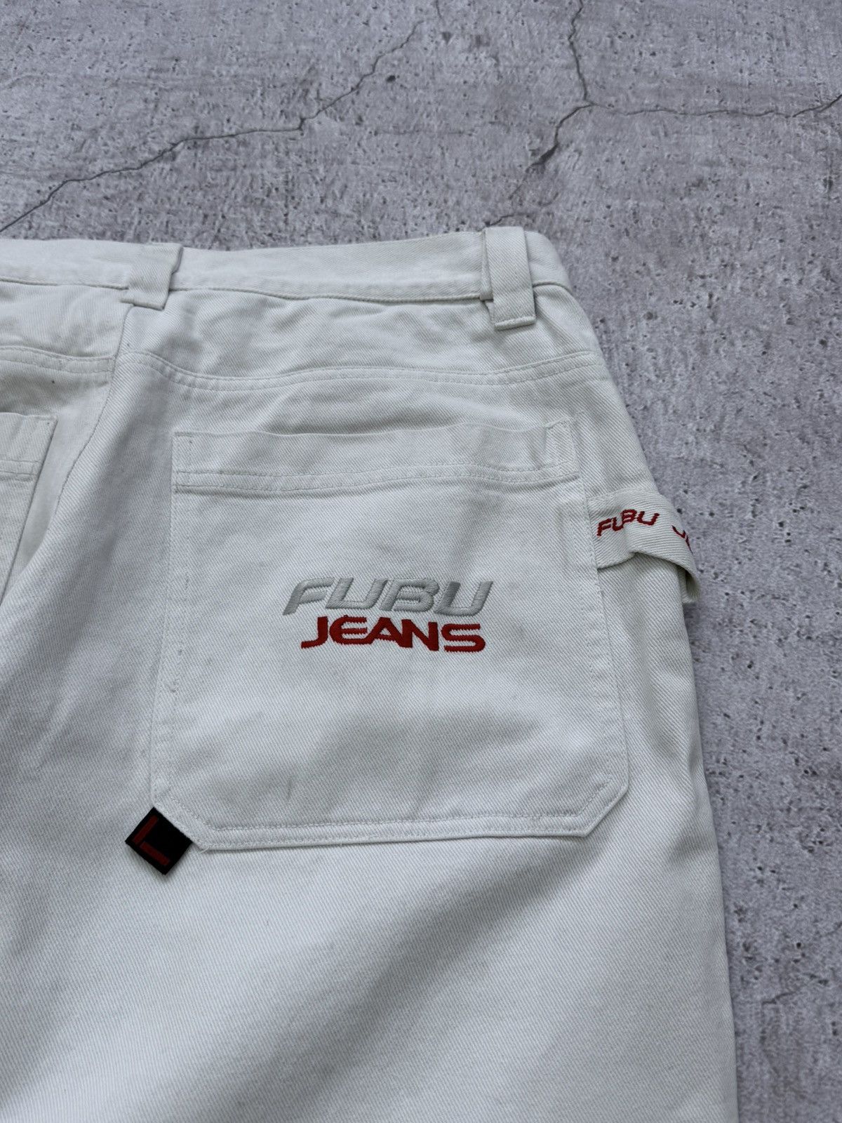 Fubu Vintage 90s Fubu Baggy Rap Pants Size US 36 / EU 52 - 7 Thumbnail