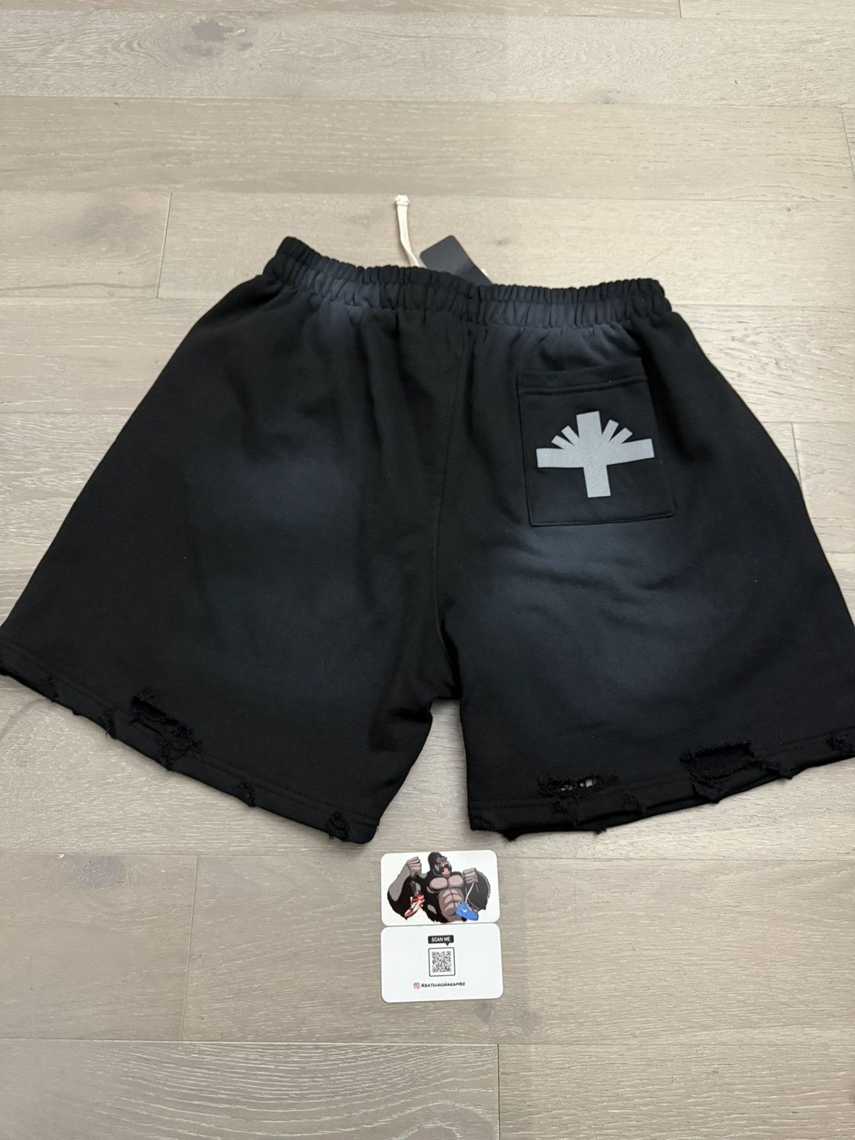 Vertabrae Vertabrae Vonster Shorts Black/Grey Size US 30 / EU 46 - 3 Thumbnail