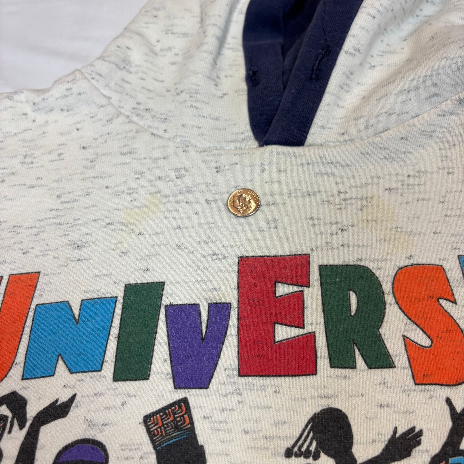 Vintage Vintage University of African American HBCU Hoodie Men's L Size US L / EU 52-54 / 3 - 11 Thumbnail