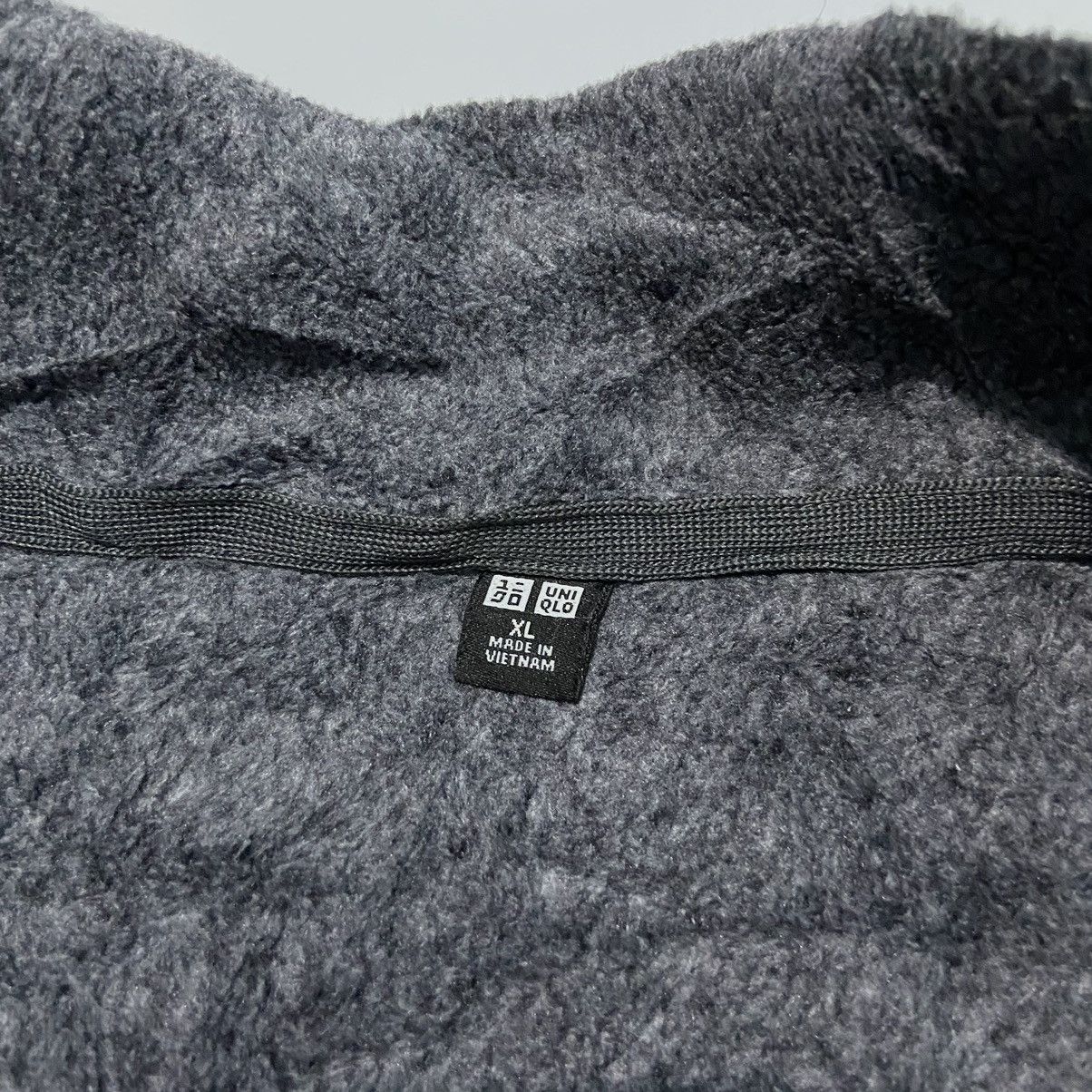 Japanese Brand × Lemaire × Uniqlo Vintage UNIQLO Zip Up Fleece Jacket Size US XL / EU 56 / 4 - 3 Thumbnail