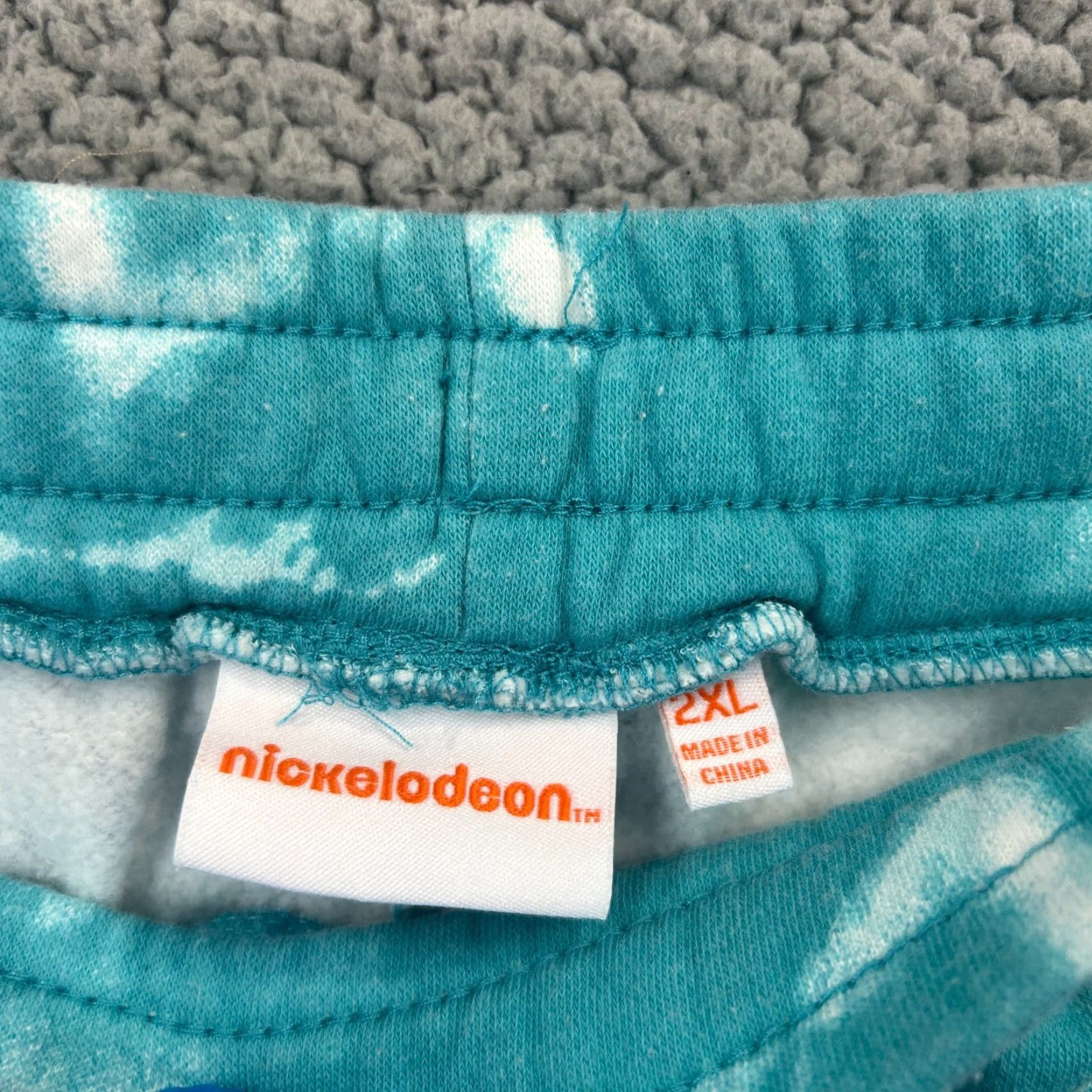 Nickelodeon Nickelodeon Shorts MENS 2XL Fleece Sweat Jogger Tie Dye Drawstrings Casual Vintage? No, Vintage: No Size US 39 - 5 Thumbnail