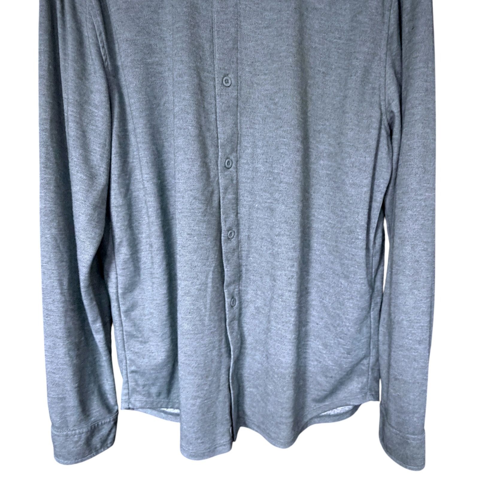 Other The Commons XXL Green Button Down Poly Linen Casual Shirt Size US L / EU 52-54 / 3 - 4 Thumbnail