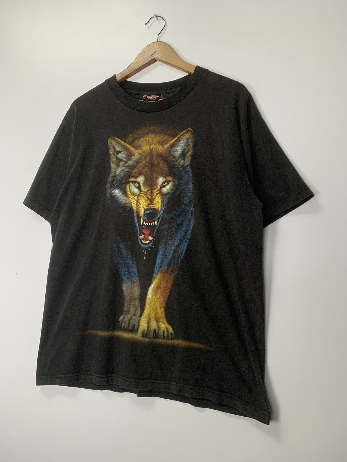 Vintage Vintage Rock Eagle T-Shirt Size US L / EU 52-54 / 3 - 6 Thumbnail