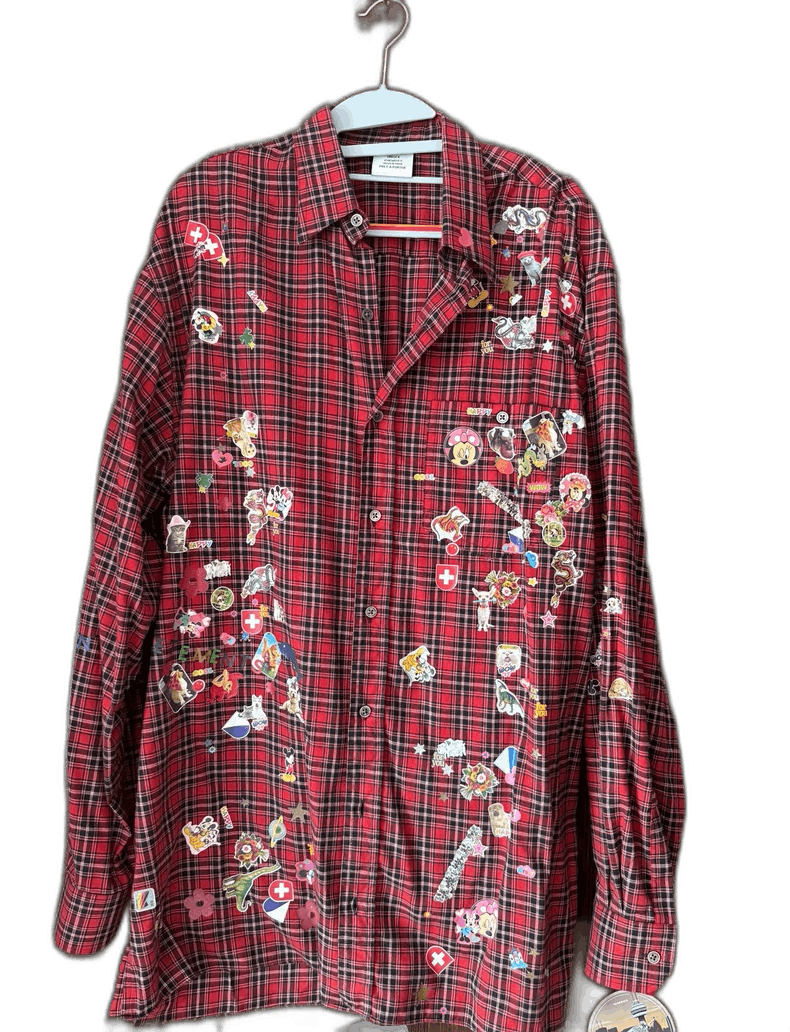 Vetements vetements red graphic long sleeve shirt Size US XS / EU 42 / 0 - 1 Thumbnail