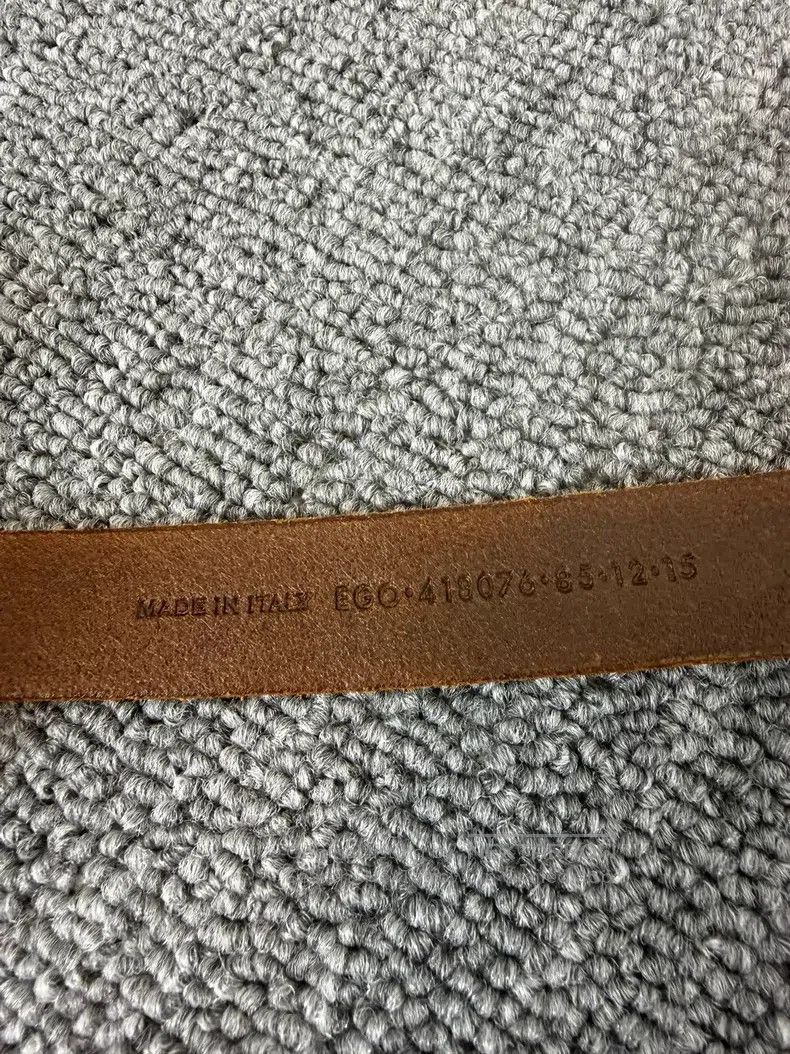 Saint Laurent Paris Saint Laurent Paris Black Brown Retro Silver Buckle Belt i Size ONE SIZE - 5 Thumbnail