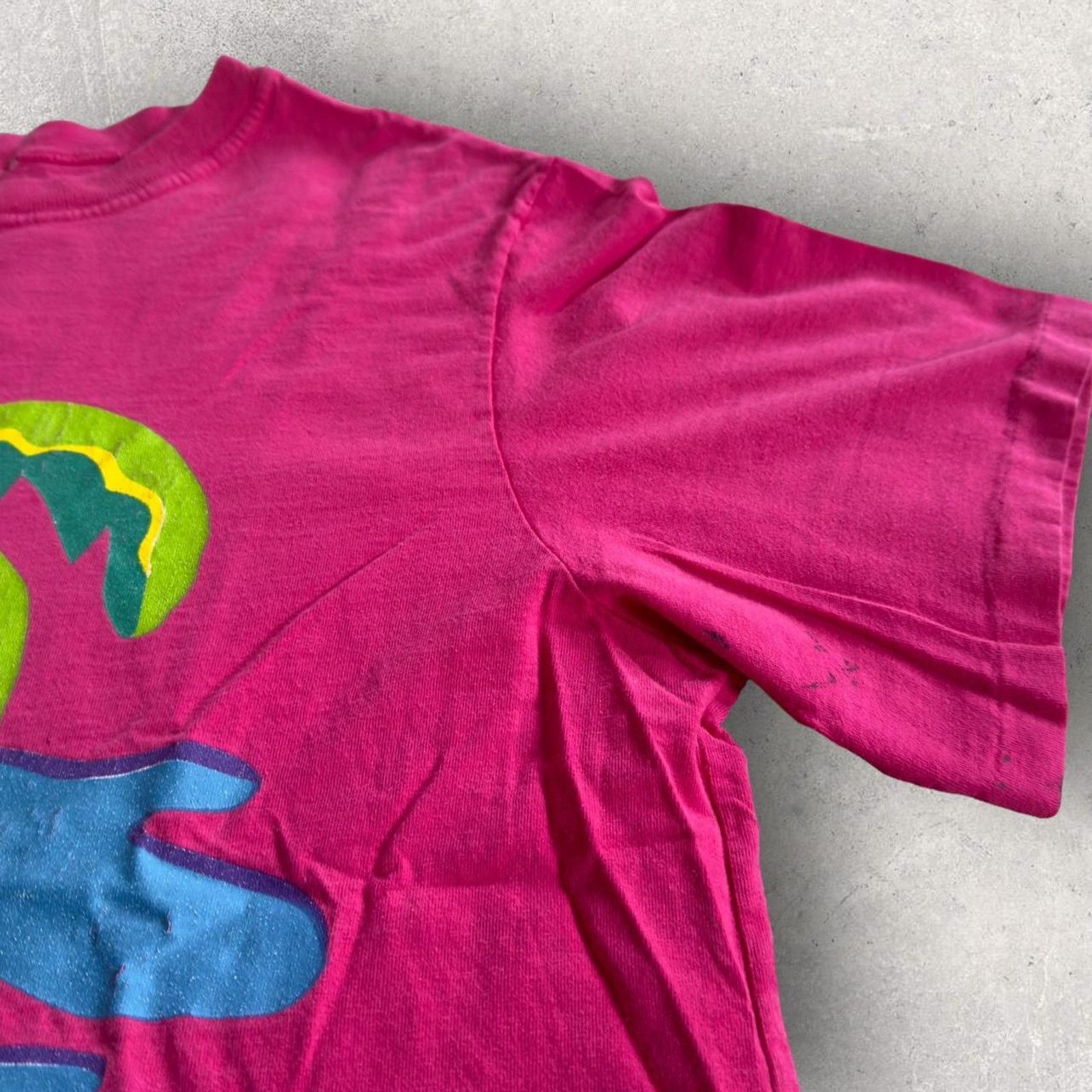 Vintage Vintage Single Stitch Beach T-Shirt Size US XL / EU 56 / 4 - 6 Thumbnail