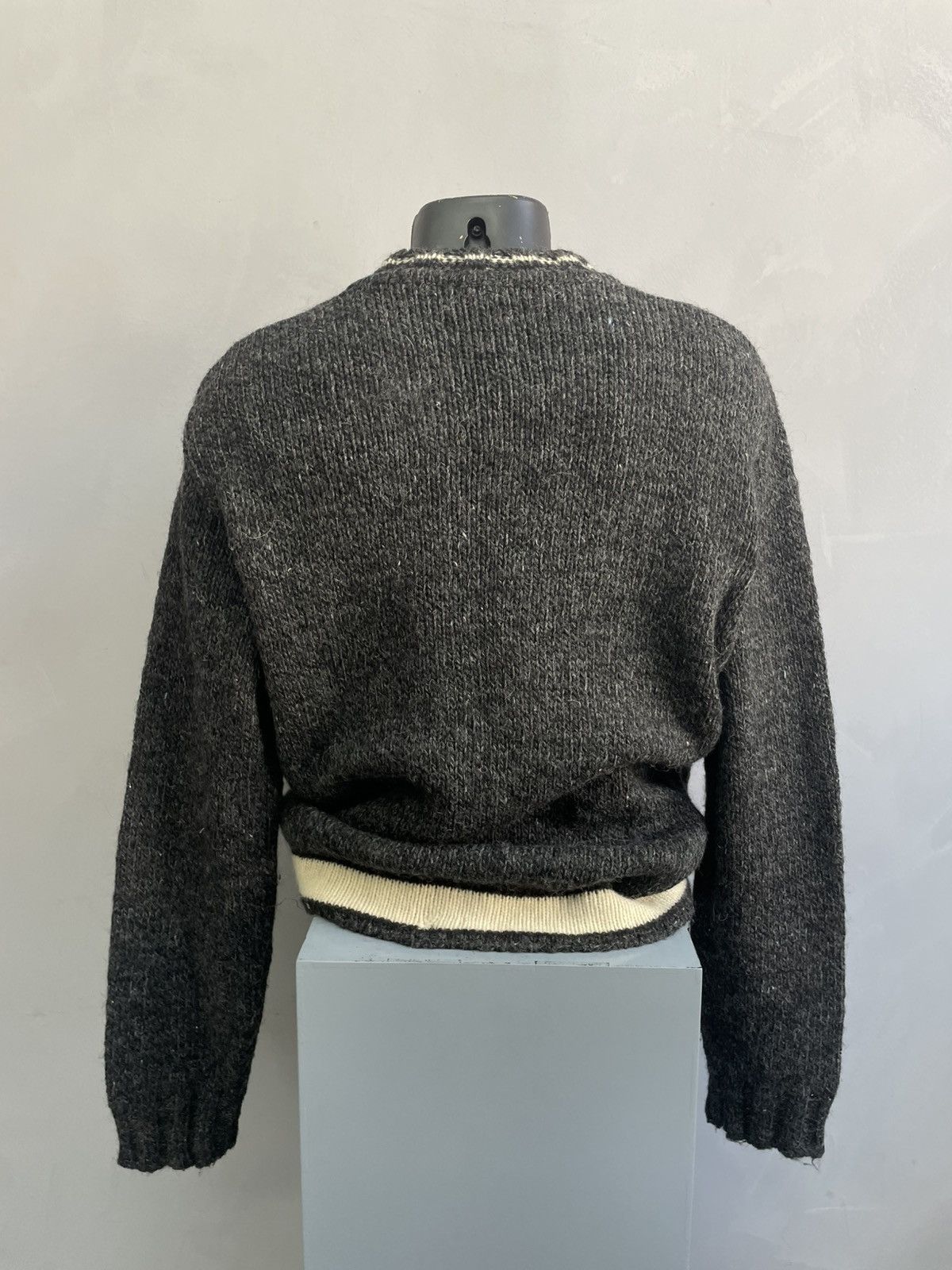 Dolce & Gabbana Rare wool Dolce gabbana big logo sweater y2k japanese Size US XL / EU 56 / 4 - 7 Thumbnail