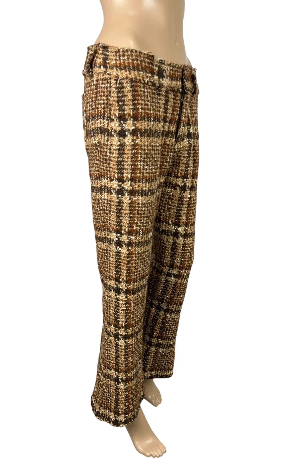 Junya Watanabe Junya Watanabe Comme des Garcons Wool Tweed Pants Bootcut Size 27" / US 4 / IT 40 - 3 Thumbnail