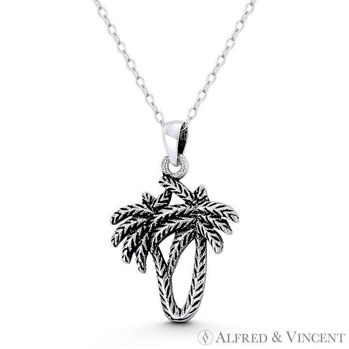 Other Tropical Coconut Palm Tree Boho Beachbum 27x18mm Pendant Size ONE SIZE - 1 Preview