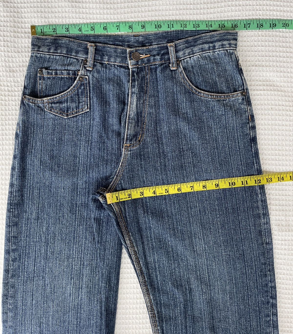 REVOLVE Vintage🔥REVOLVER🔥Embroidery Patchwork Bandanna Pocket Jeans Size US 32 / EU 48 - 6 Thumbnail