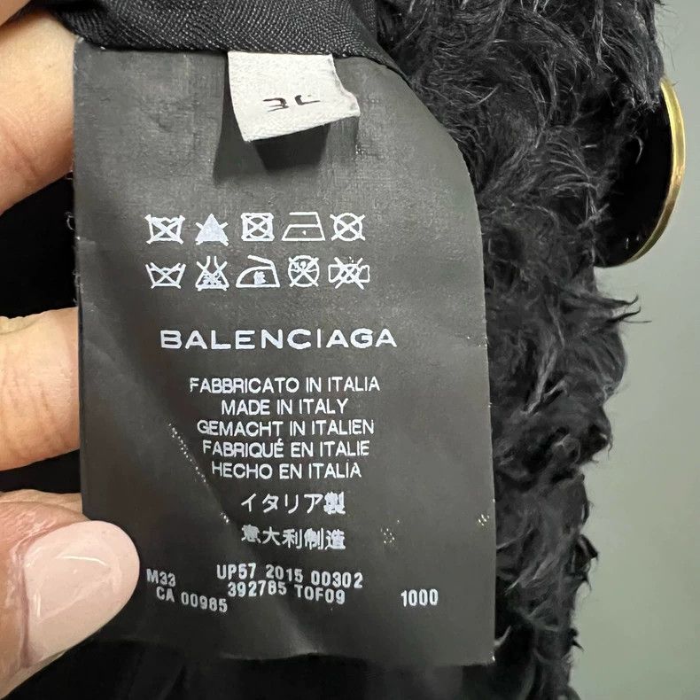 Balenciaga Balenciaga size 36 Black overcoat Size S / US 4 / IT 40 - 4 Thumbnail