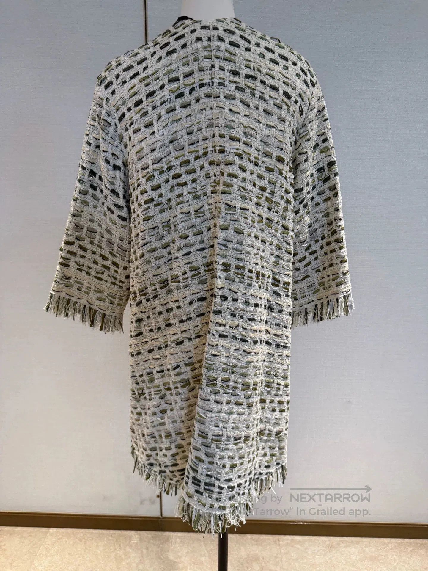 Chanel Chanel 18C Greek Knit Tassel Jacket. Size US XS / EU 42 / 0 - 2 Thumbnail