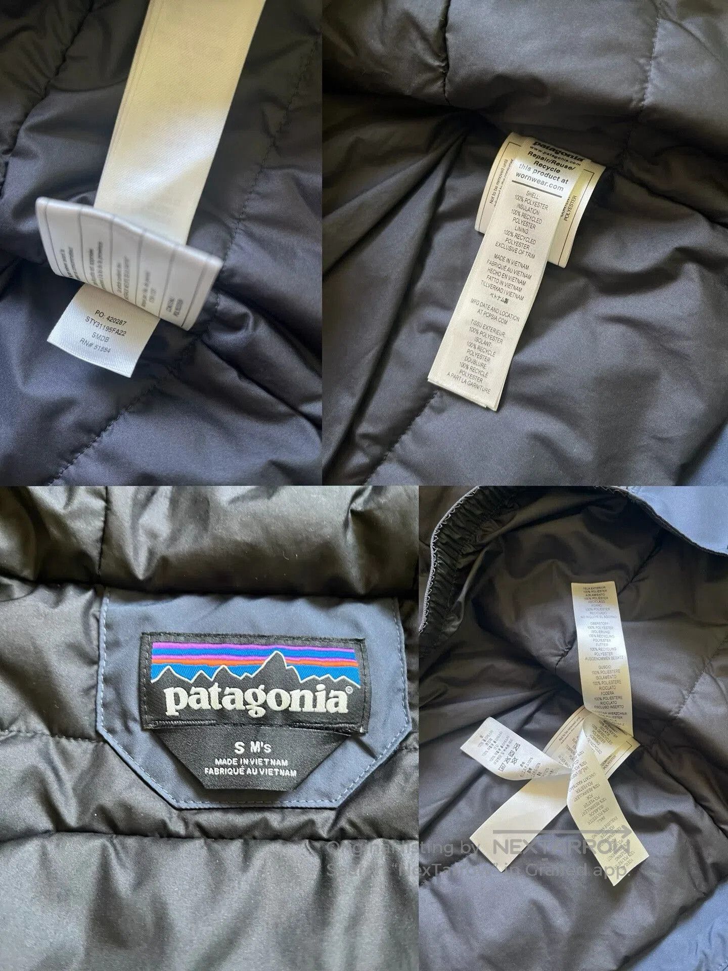 Patagonia Patagonia Insulated Powder Town Jacket. Size US S / EU 44-46 / 1 - 2 Thumbnail