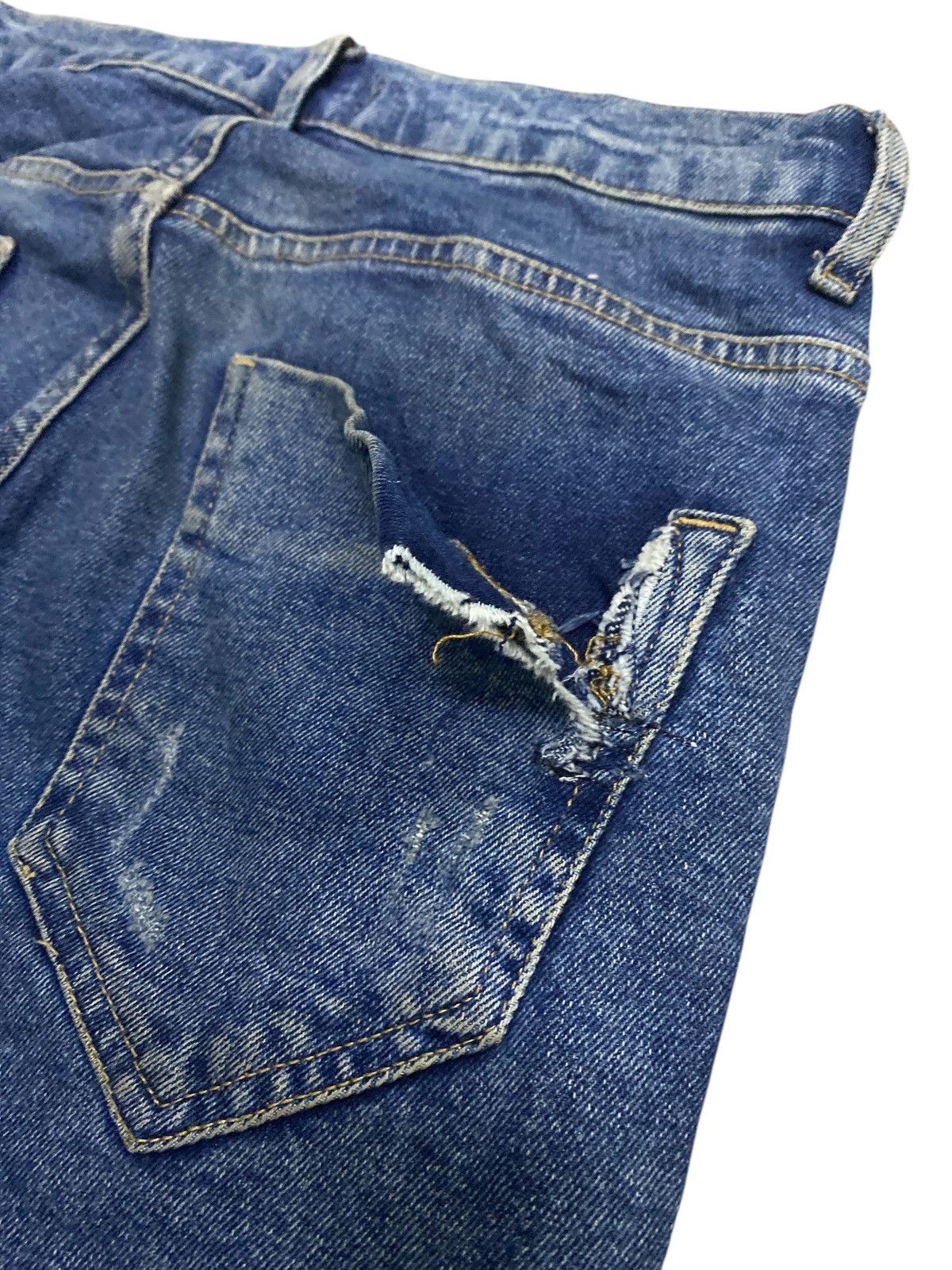 Zara Rare Zara Man Skinny Distressed Denim Size US 30 / EU 46 - 13 Thumbnail