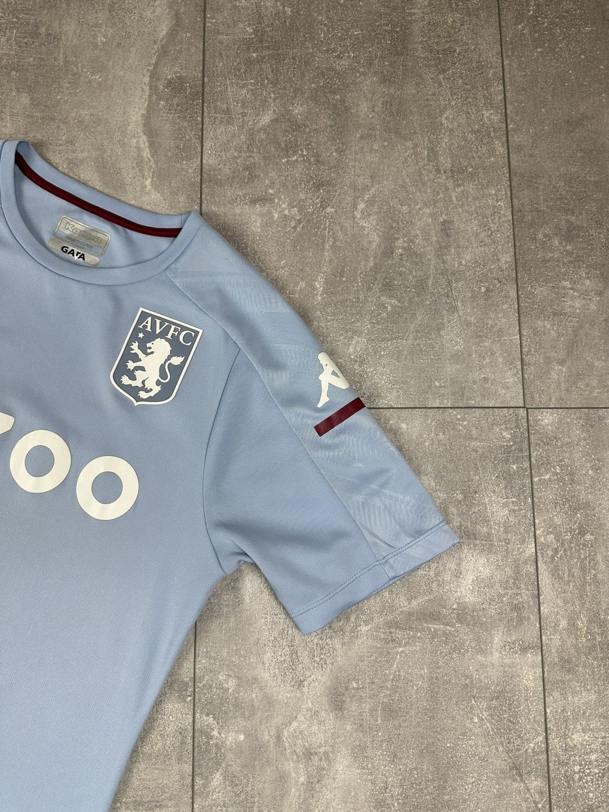 Kappa Kappa Aston Villa Fc 2020/21 Home Soccer Jersey Size US M / EU 48-50 / 2 - 3 Thumbnail