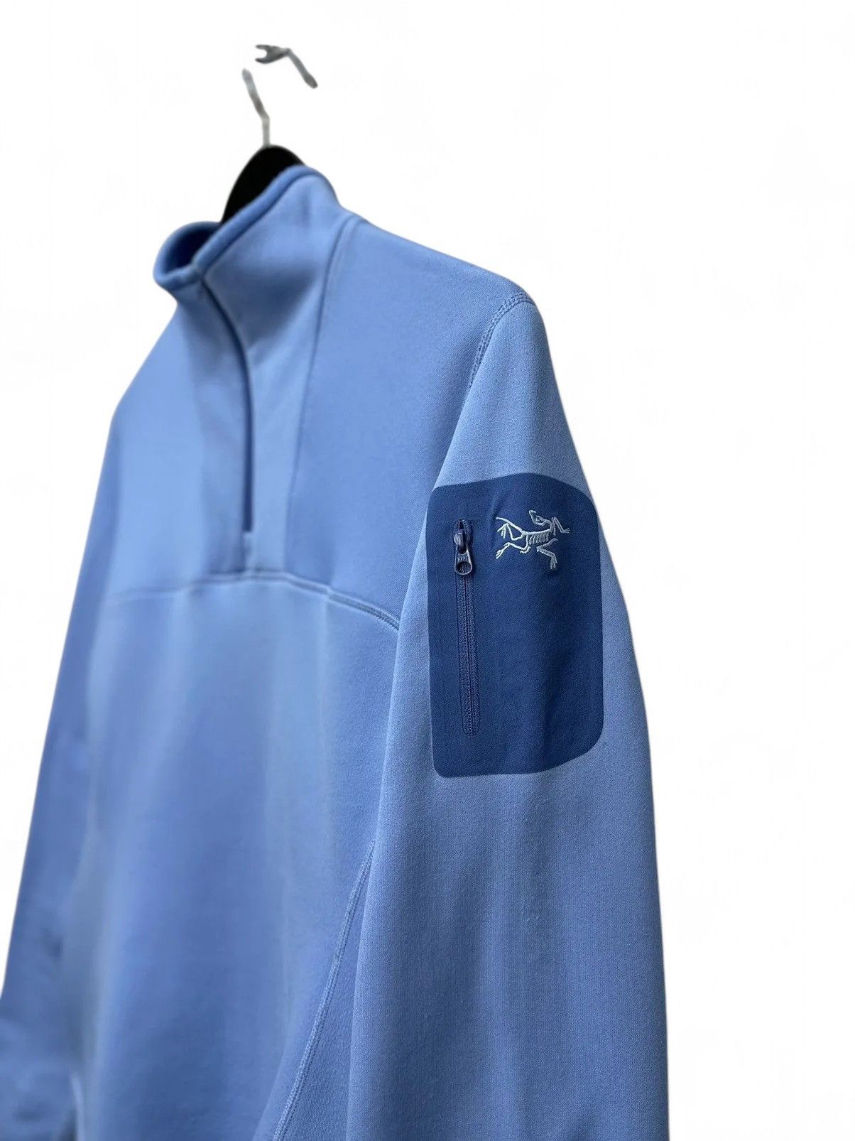 Outdoor Research Arcteryx Blue Technical Outdoor Sweatshirt Oversize Style Size M / US 6-8 / IT 42-44 - 5 Thumbnail