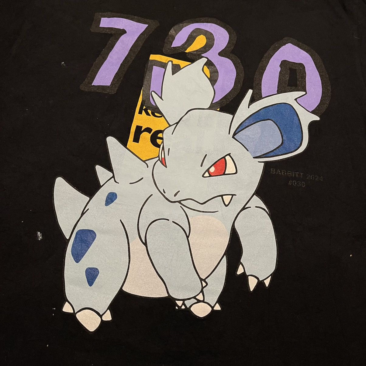 Asspizza Asspizza Babbitt Revived Pokemon Nidorina 30 Graphic T Shirt Size US L / EU 52-54 / 3 - 3 Thumbnail