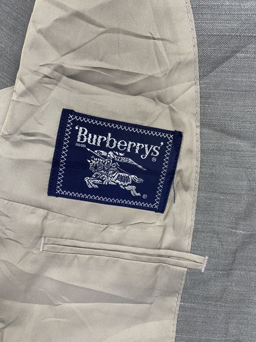 Burberry Vintage Burberry Casual Light Grey Blazer Size US M / EU 48-50 / 2 - 9 Thumbnail