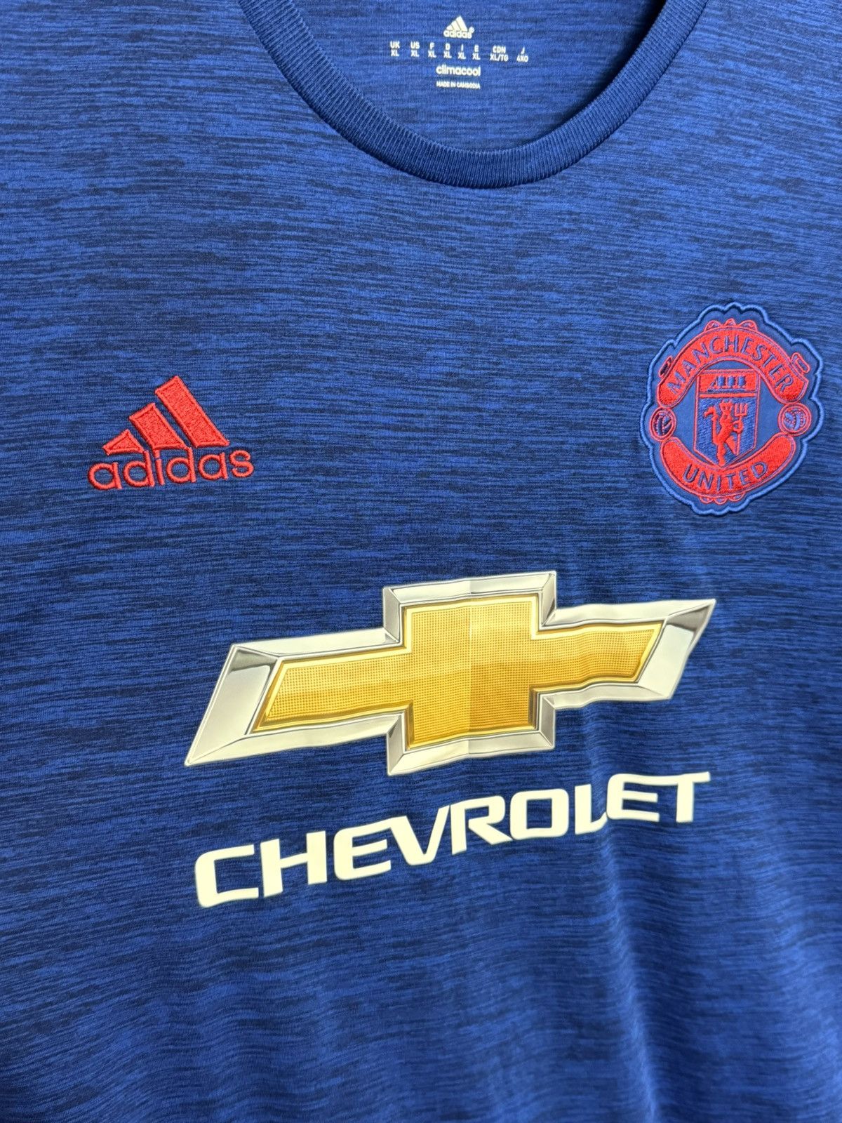 Adidas Manchester United 16/17 Away Football Jersey T-Shirt Size US XL / EU 56 / 4 - 3 Thumbnail