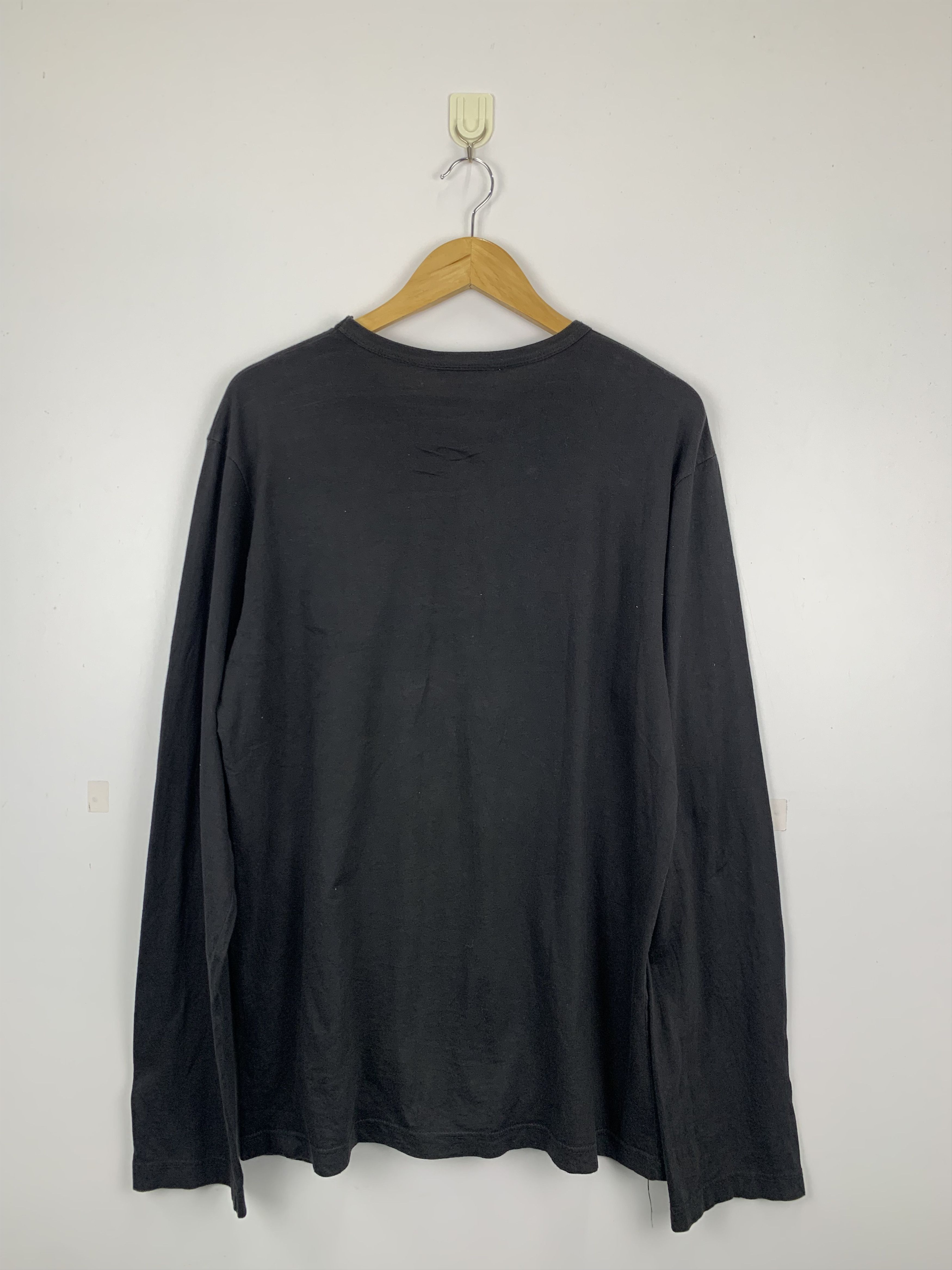 Vintage × agnes b. Vintage Agnes B. Radael Gray Long Sleeve T Shirt TA0027 Size US L / EU 52-54 / 3 - 3 Thumbnail