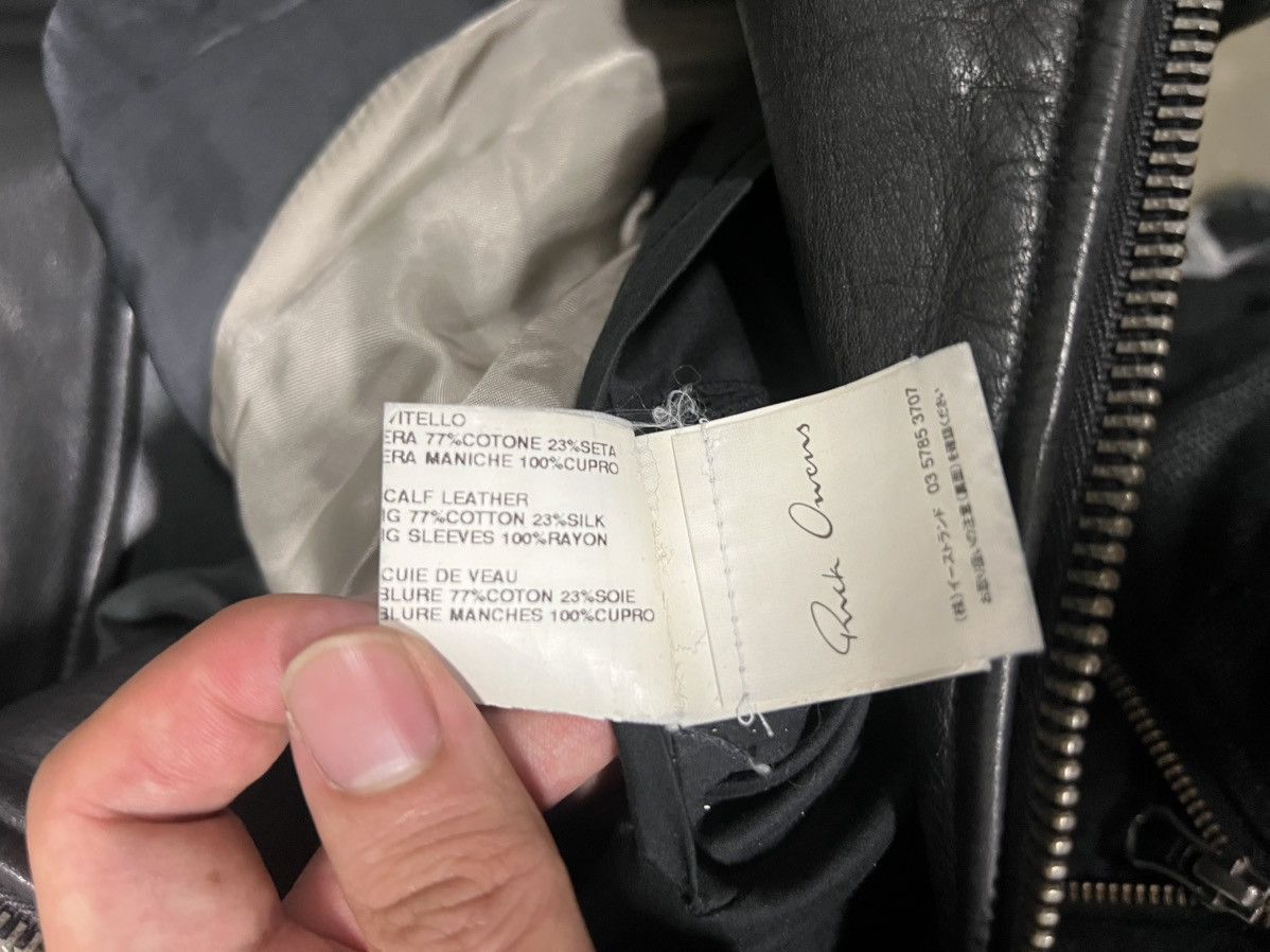 Rick Owens Rick owens stooges calf leather jacket Size US XS / EU 42 / 0 - 7 Thumbnail