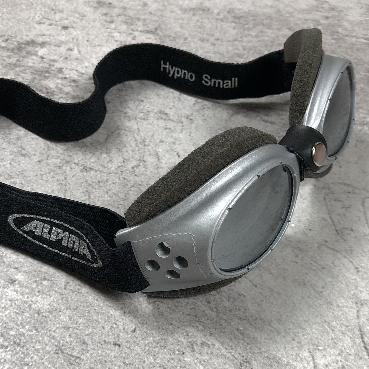 Vintage Y2K Steampunk Alpina Hypno Small Ceramic Mirror Sunglasses Size ONE SIZE - 5 Thumbnail