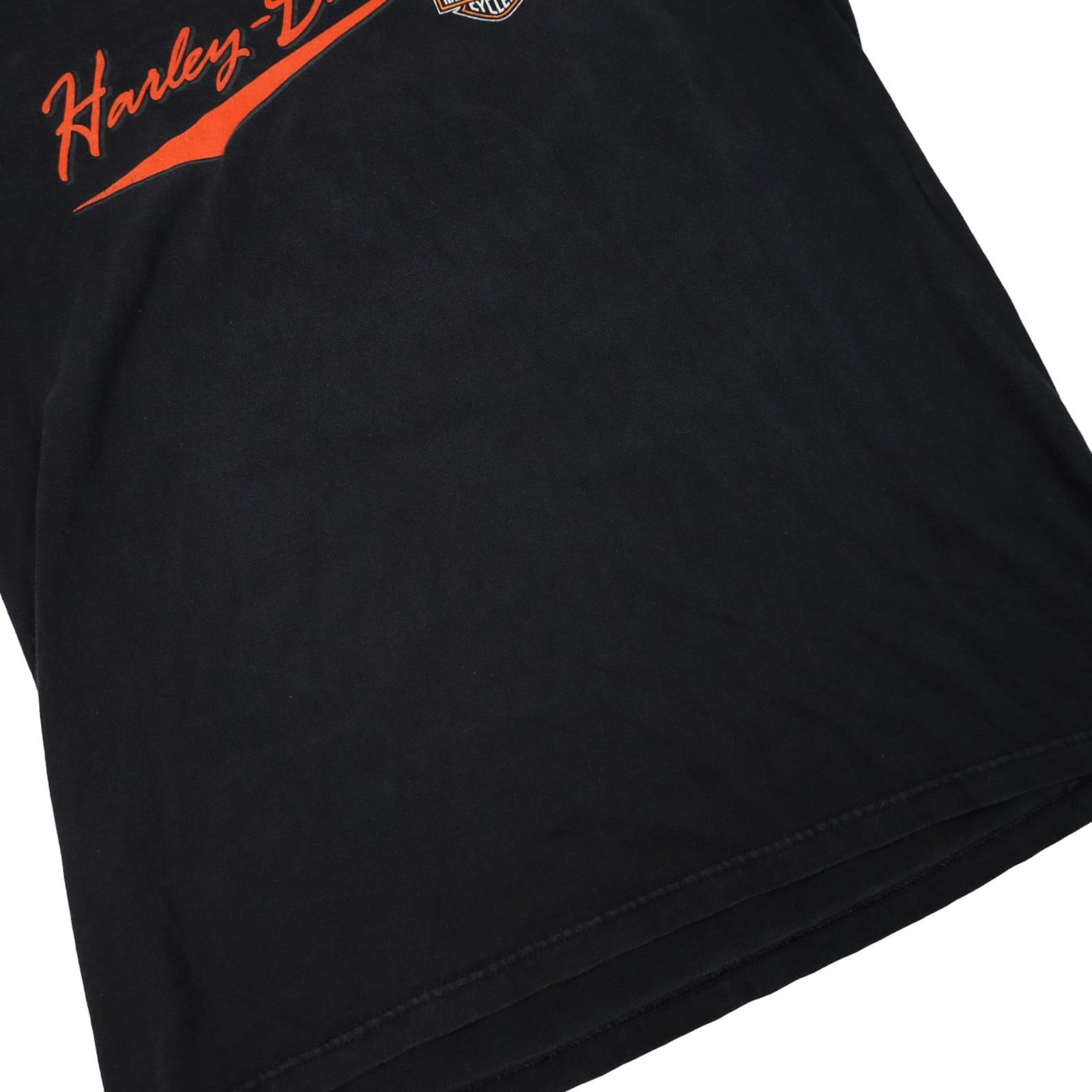 Harley Davidson × Vintage Vintage Harley Davidson Script Spellout Graphic T Shirt Size US L / EU 52-54 / 3 - 3 Thumbnail
