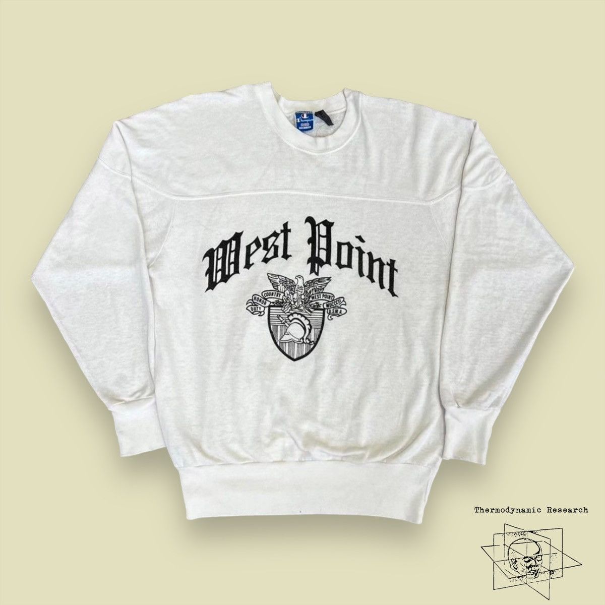 Champion × Kanye West × Military Vintage West Point Champion 