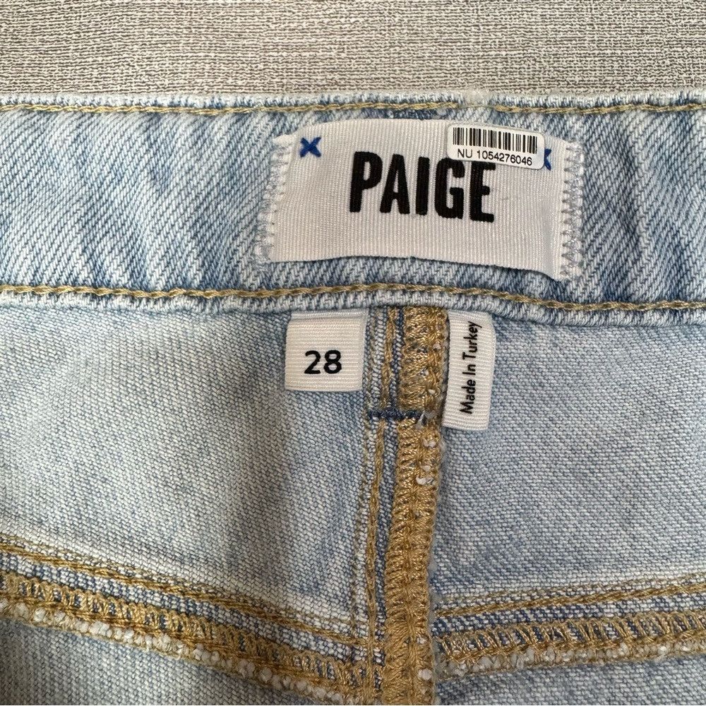 Paige PAIGE Noella Patchwork Crop Jeans Size 28 Size 28" / US 6 / IT 42 - 6 Thumbnail