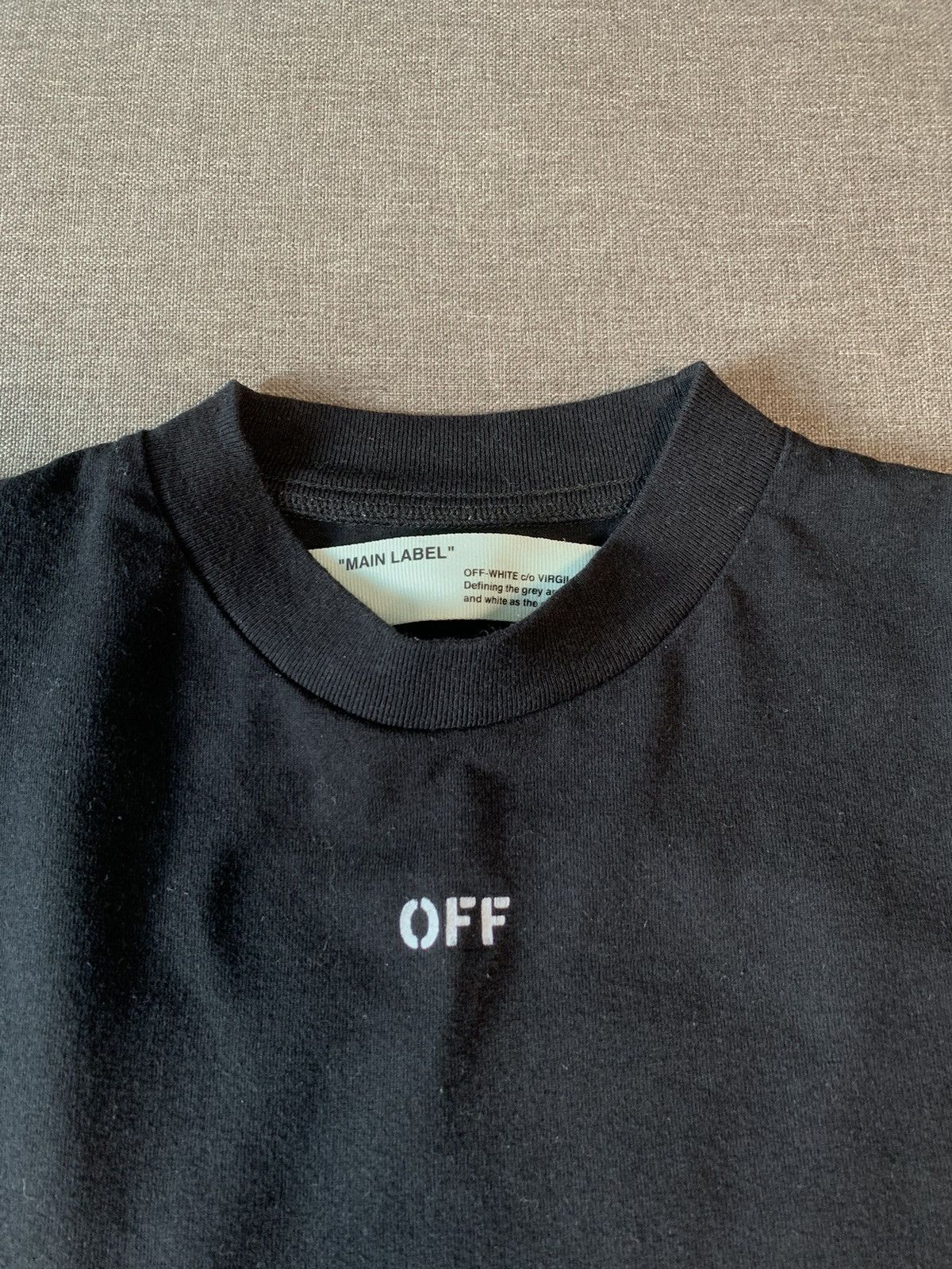 Off-White × Virgil Abloh Off White Skulls Graphic Black Long Sleeve Tee Virgil Abloh Size US XS / EU 42 / 0 - 4 Thumbnail