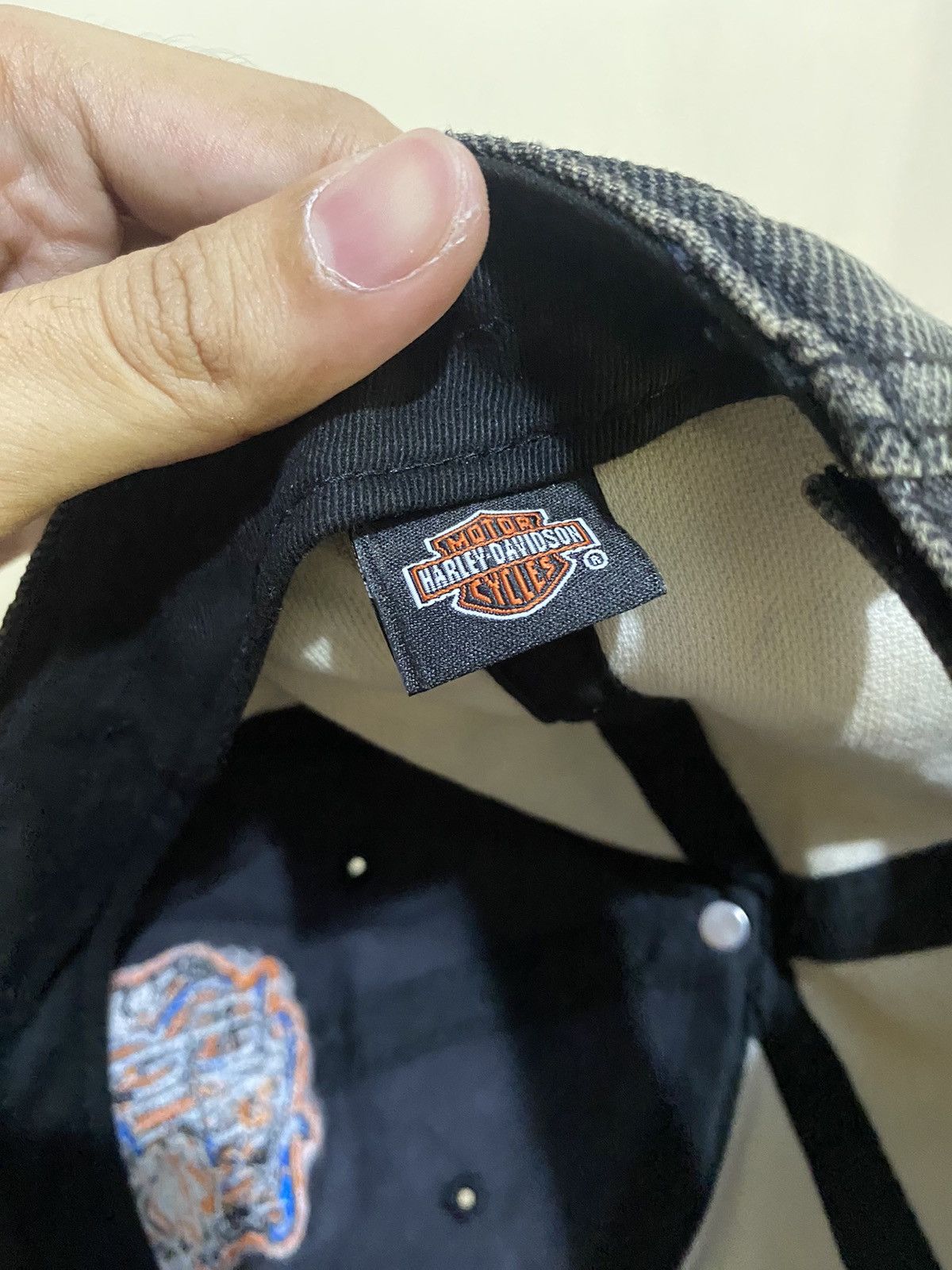Harley Davidson Vintage Harley Davidson Cap Size ONE SIZE - 2 Thumbnail