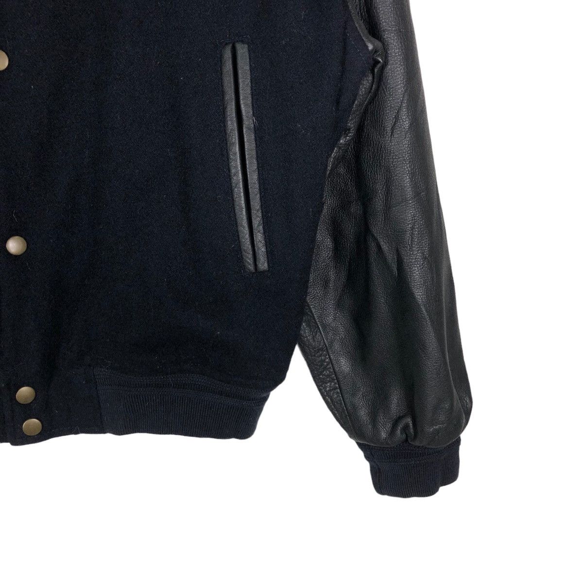 Japanese Brand 🔥90’s VINTAGE VARSITY JACKET LEATHER FA CLUB JAPAN Size US M / EU 48-50 / 2 - 6 Thumbnail
