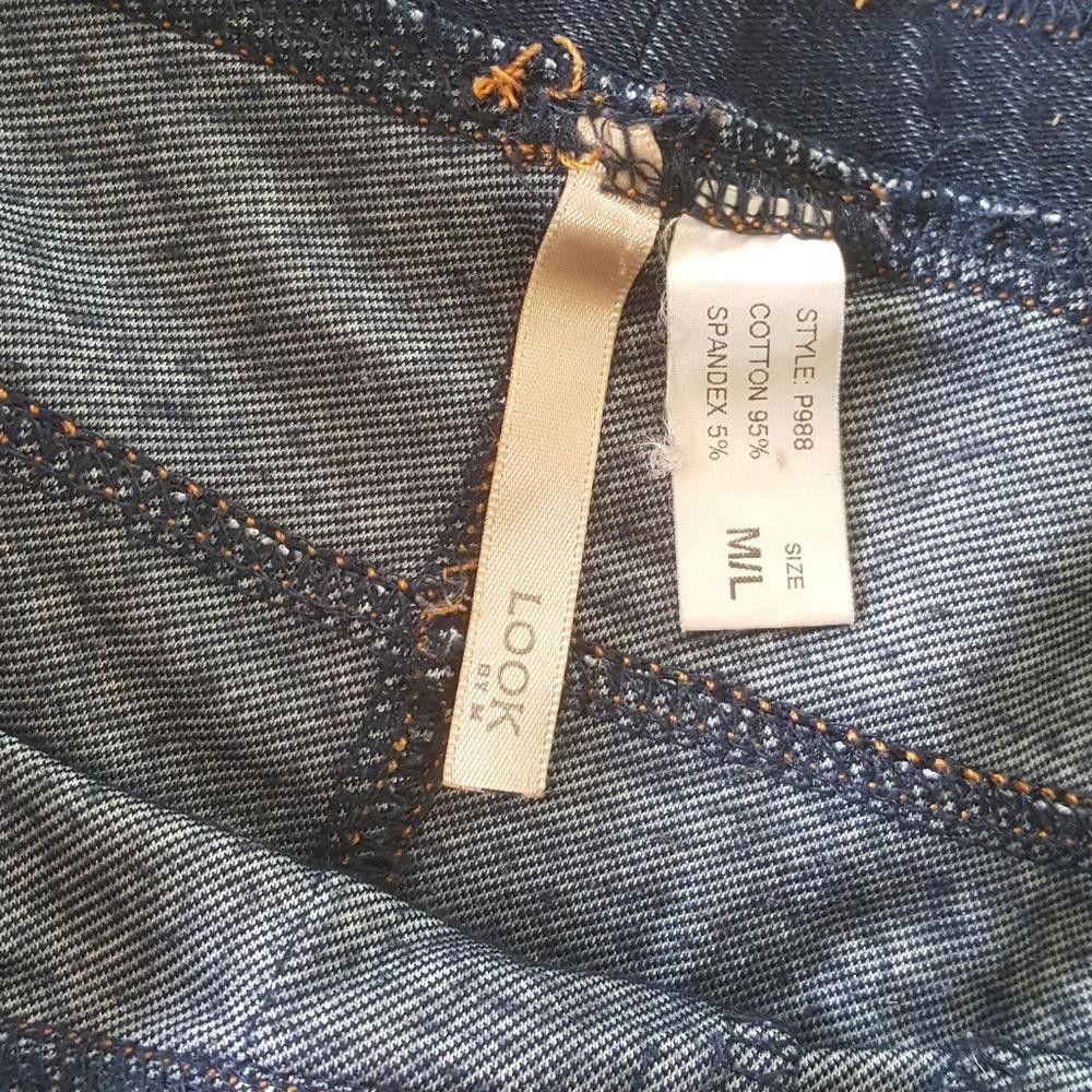 Designer Dark Denim Skin LbyM Legging Size 30" / US 8 / IT 44 - 4 Thumbnail