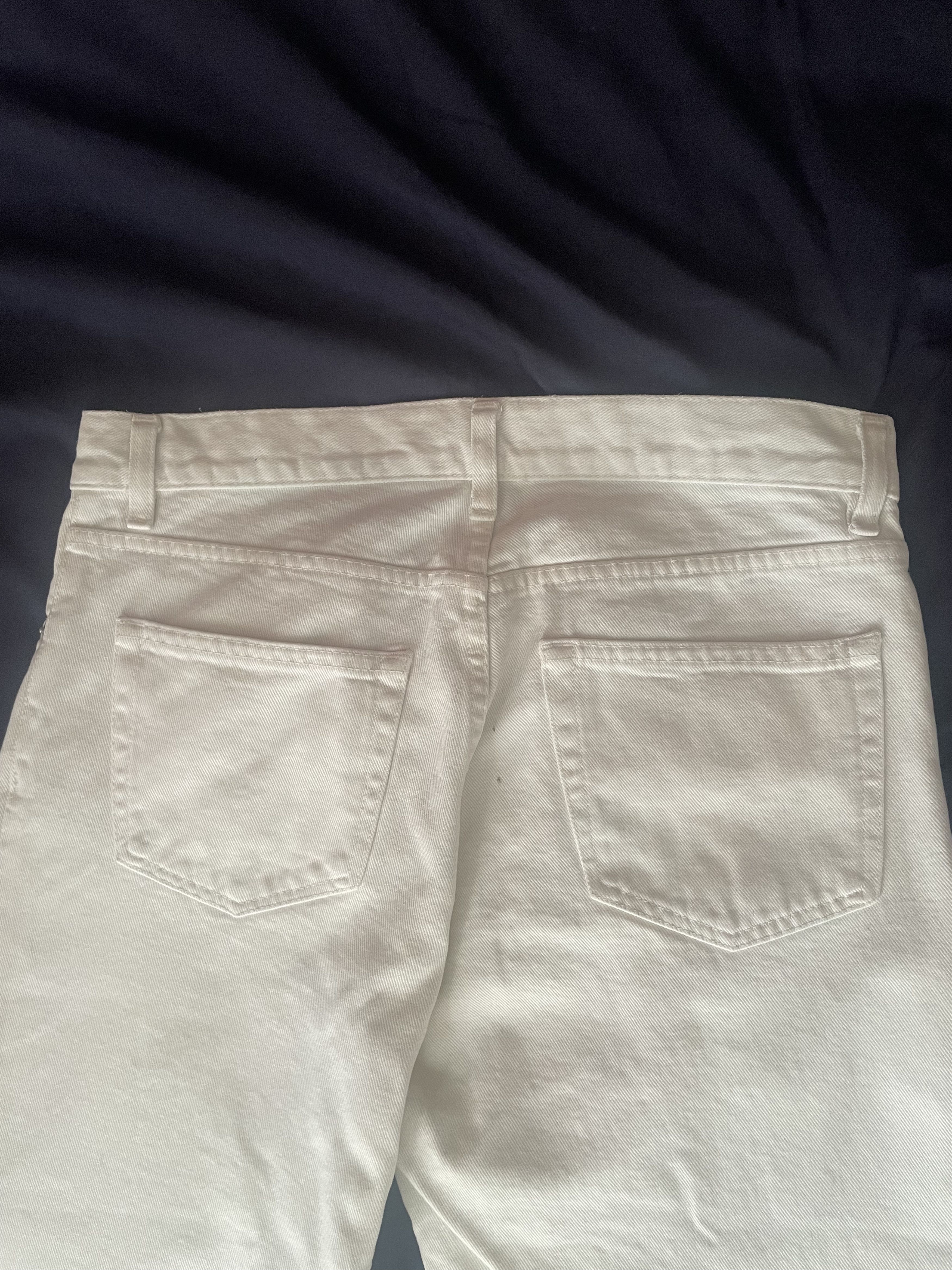 Helmut Lang 1998 Helmut Lang Classic White Denim Size US 31 - 4 Thumbnail