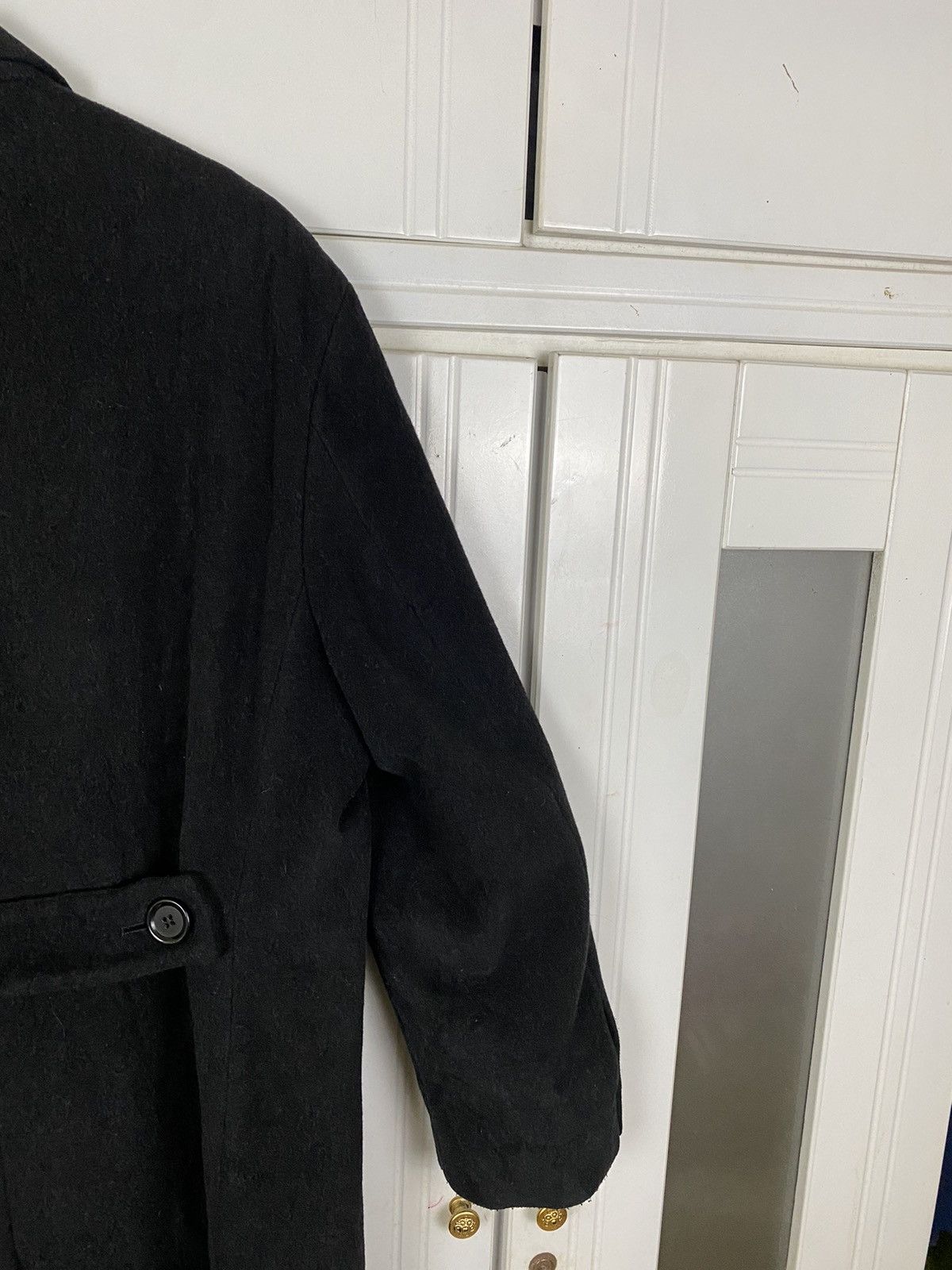 Yohji Yamamoto 🔥YOHJI YAMAMOTO 🔥 Wool Long Jacket Size US L / EU 52-54 / 3 - 7 Thumbnail