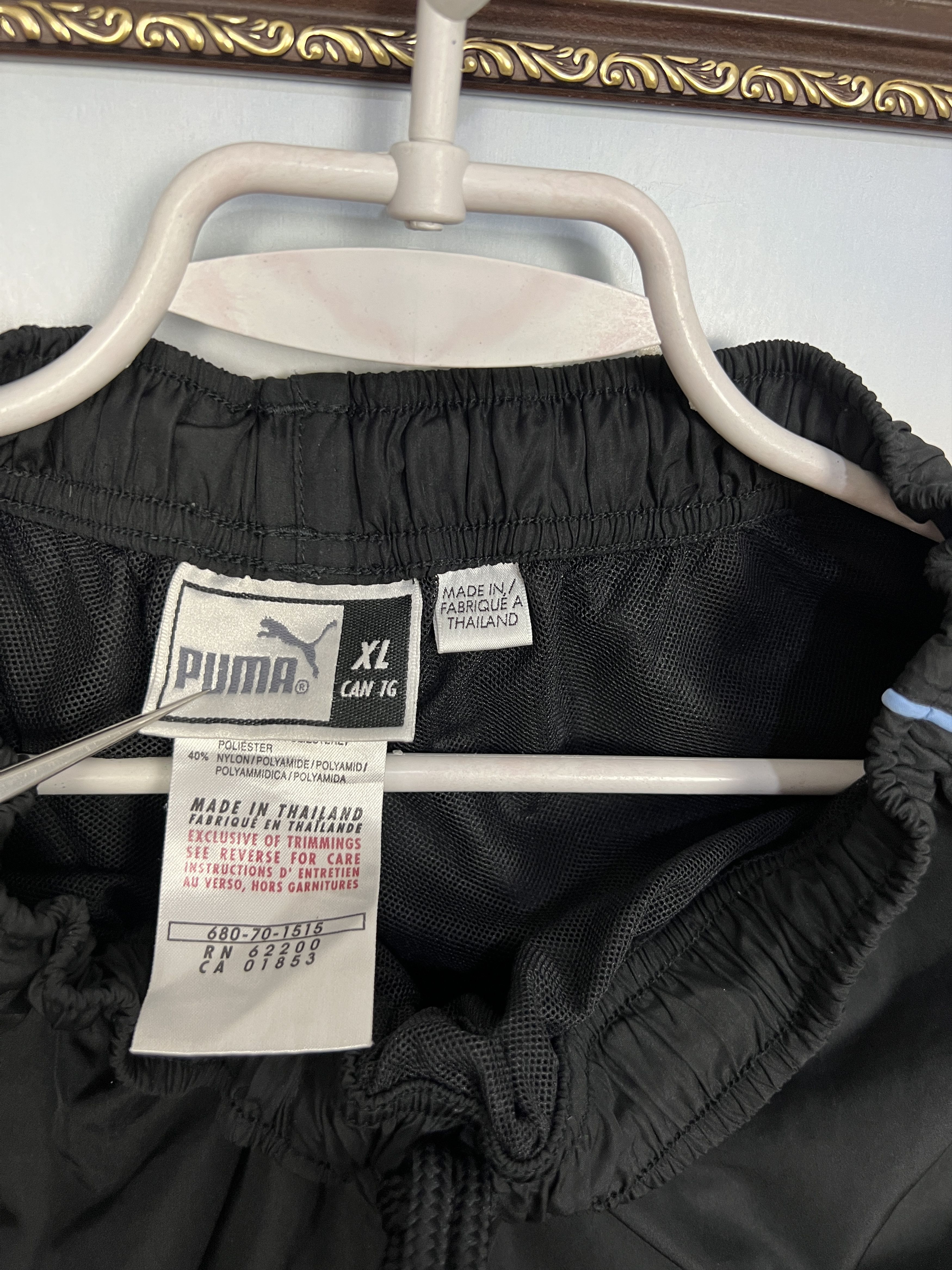 Puma Vintage Lazio Football Pants Soccer Athletic Sweatpants Size US 36 / EU 52 - 9 Thumbnail