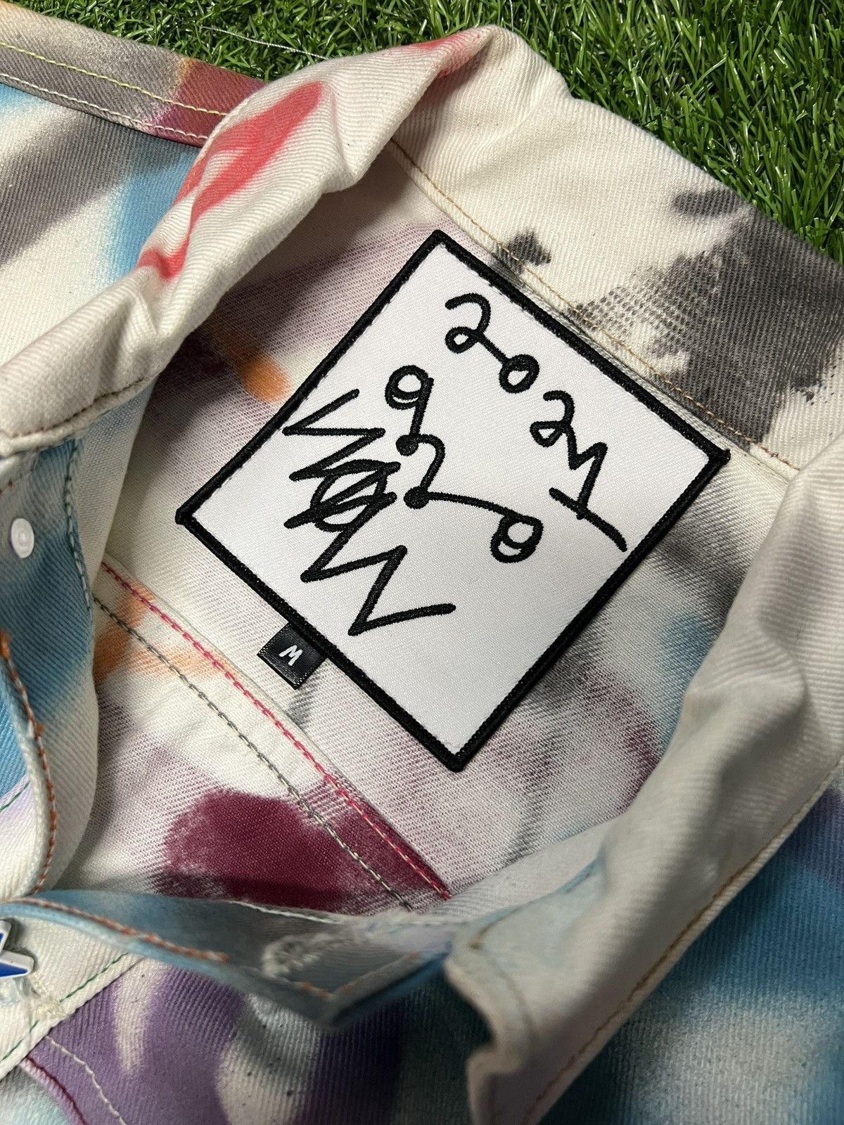 Asspizza Asspizza “Therapy” Denim Trucker Jacket Size US M / EU 48-50 / 2 - 4 Thumbnail